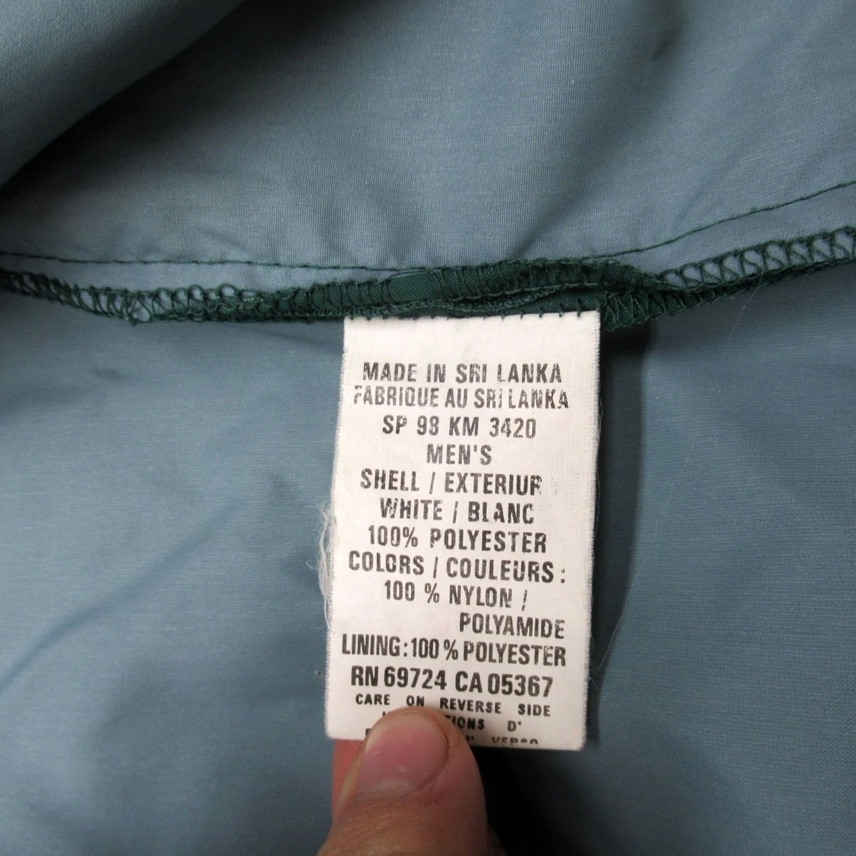 Vintage Columbia Jacket Mens L Green Hooded Packable Waterproof Full Zip Rain Light Casual Weather Windbreaker Hiking Outdoors Mens Size US L / EU 52-54 / 3 - 6 Thumbnail