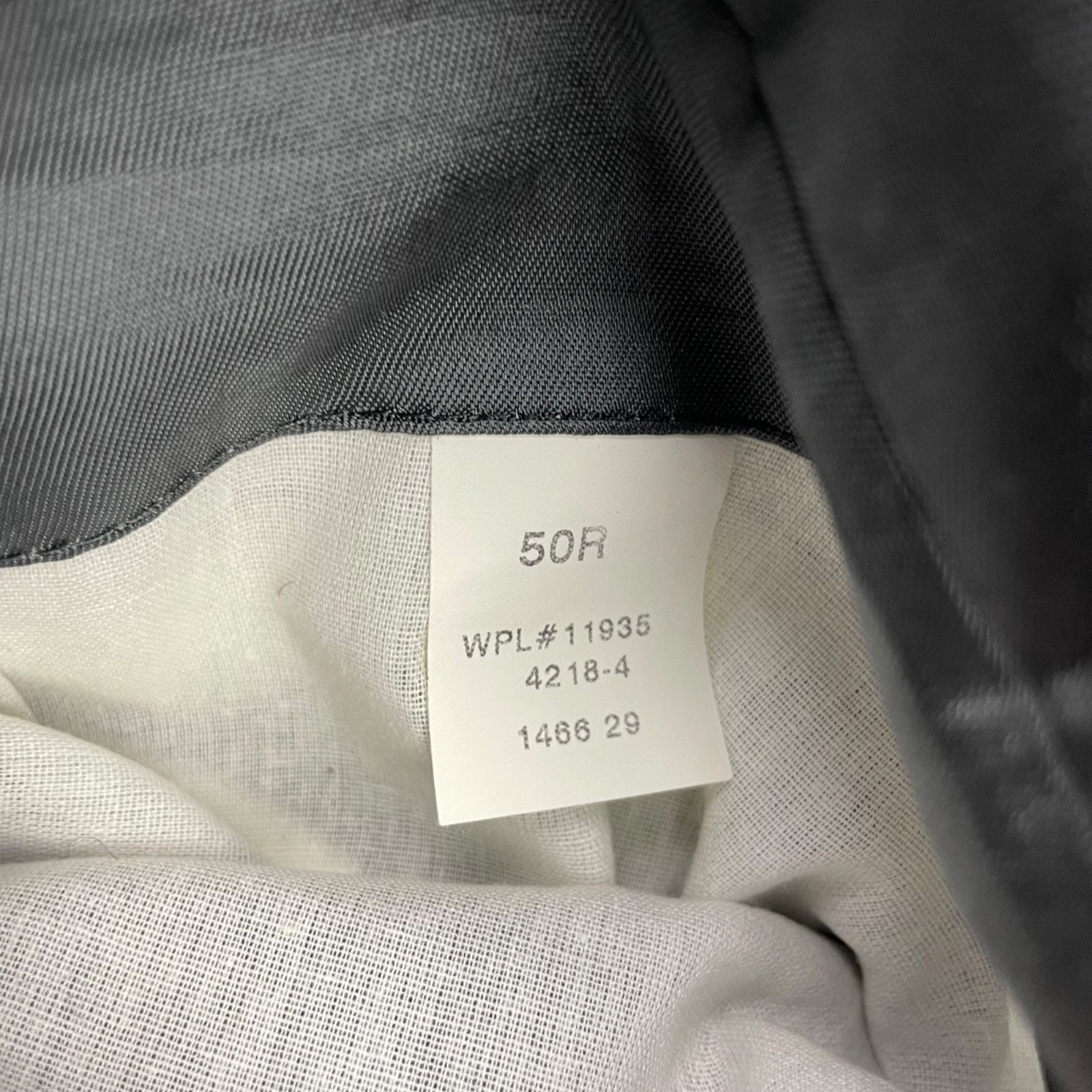 Stafford Stafford Men's 100% Wool 2-Button Blazer Beige/Blue/Gray Hou Size 50R - 7 Thumbnail