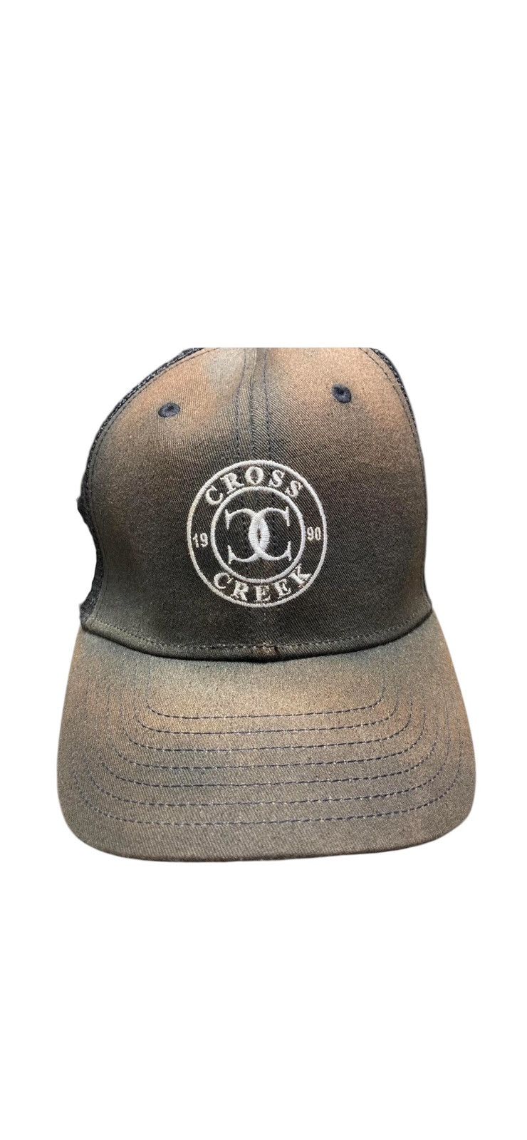 Other Naturally Distressed Vintage Cross Creek 1990 Hat Size ONE SIZE - 2 Thumbnail