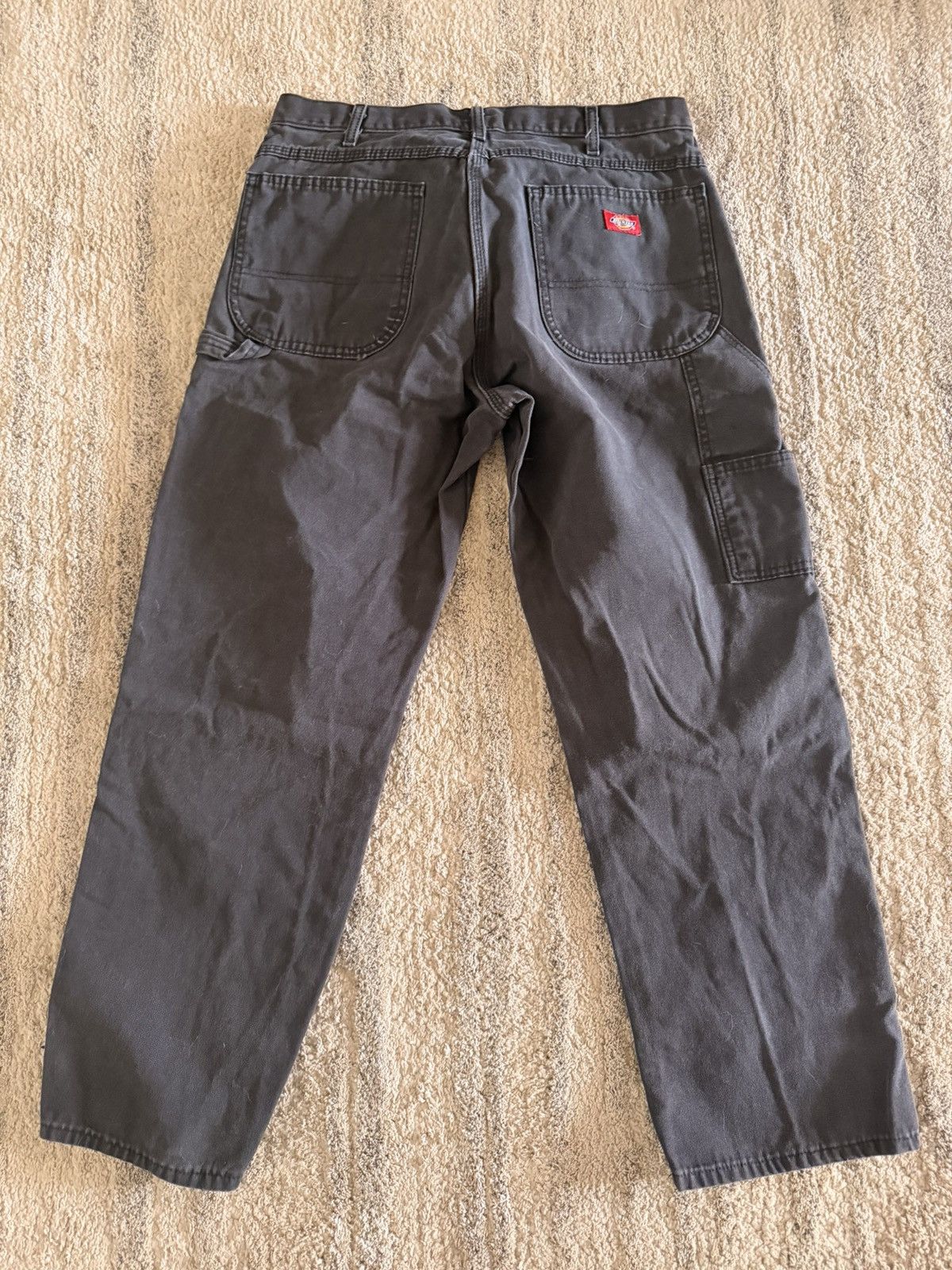 Dickies Vintage Black Dickie Cargos Size US 33 - 2 Thumbnail