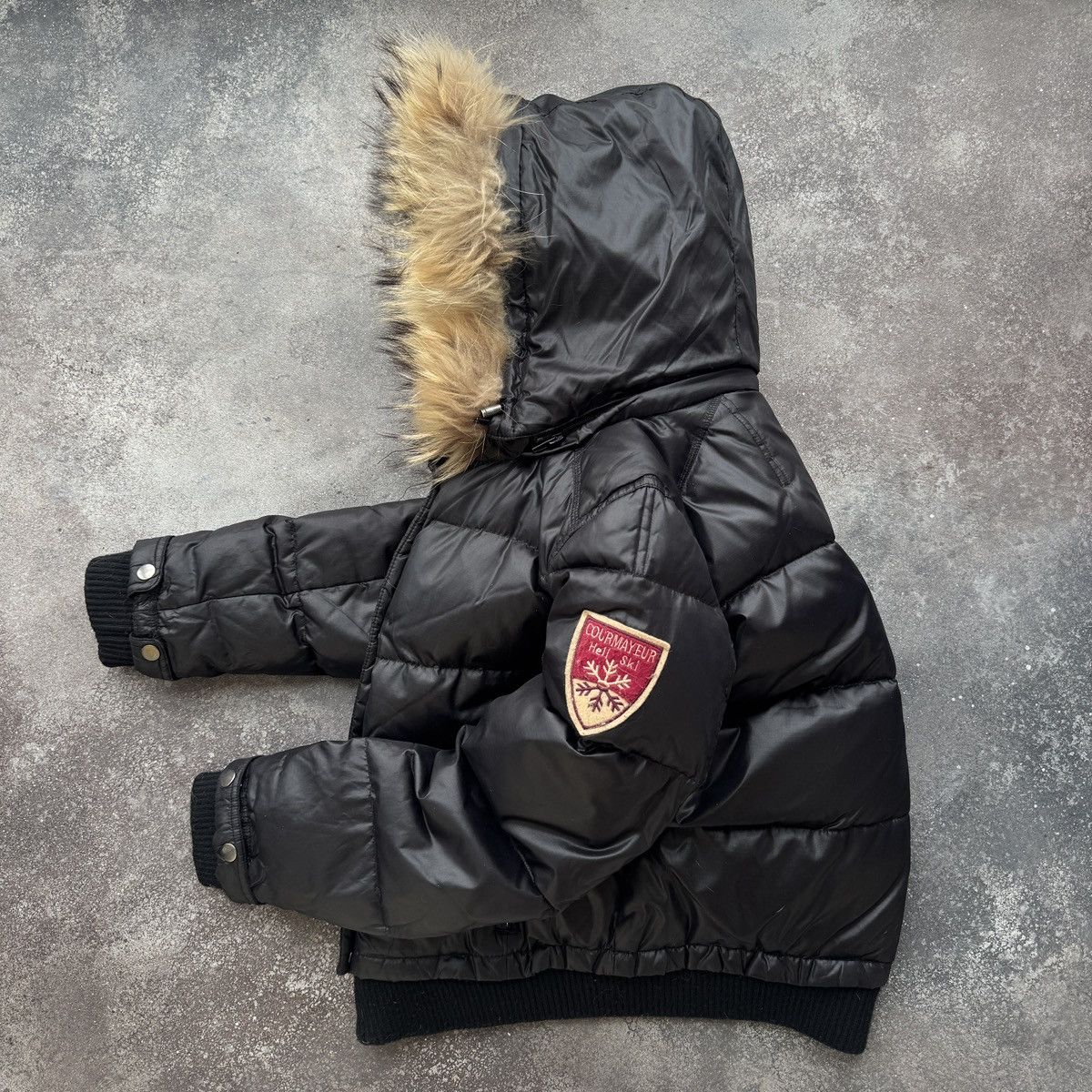 Hysteric Glamour Japan Style Avant Garde Y2K Faux Fur Hooded Puffer Jacket Size M / US 6-8 / IT 42-44 - 2 Thumbnail