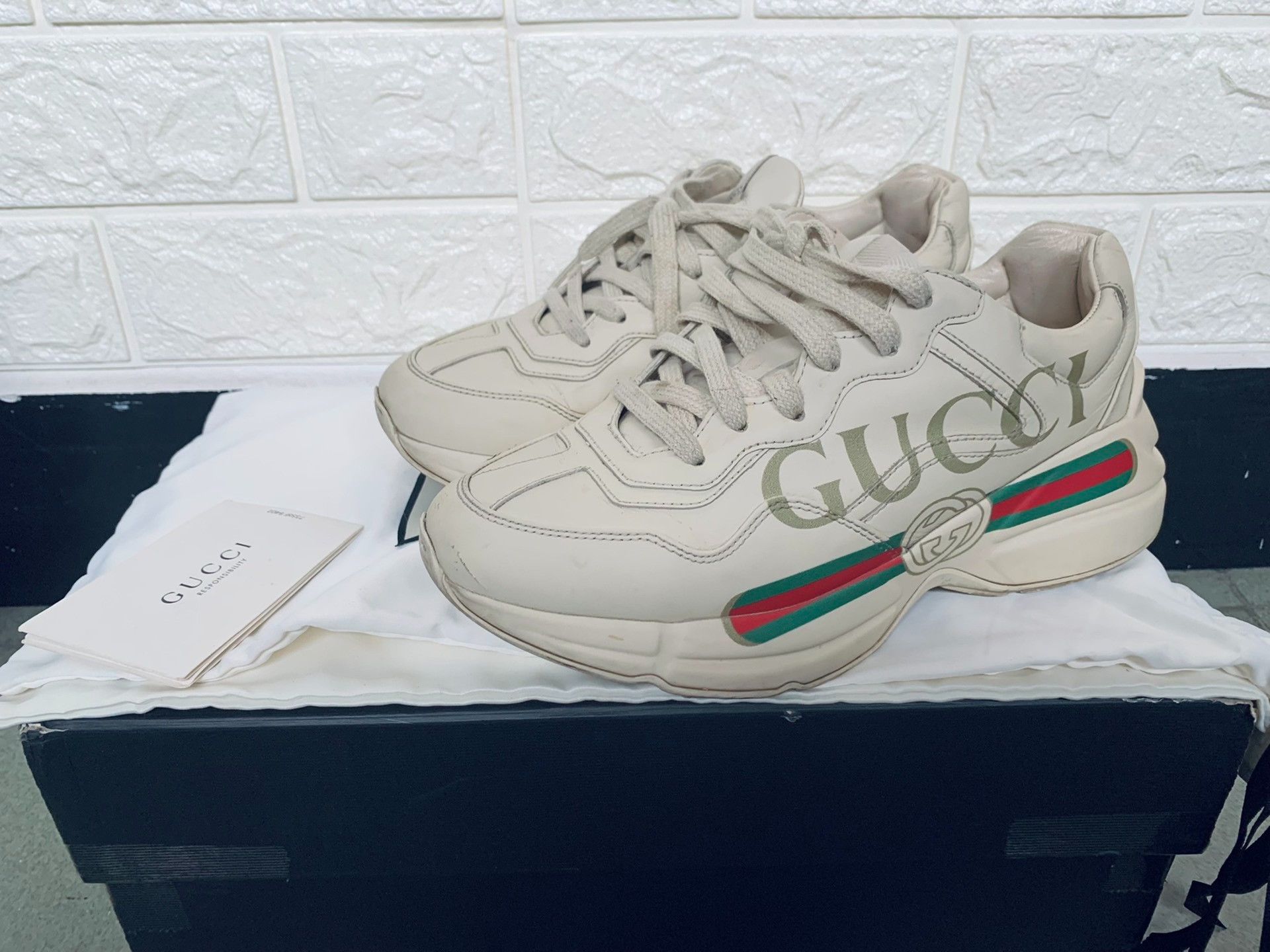 Gucci Gucci Classic Dad Shoes Size US 6.5 / IT 36.5 - 1 Thumbnail