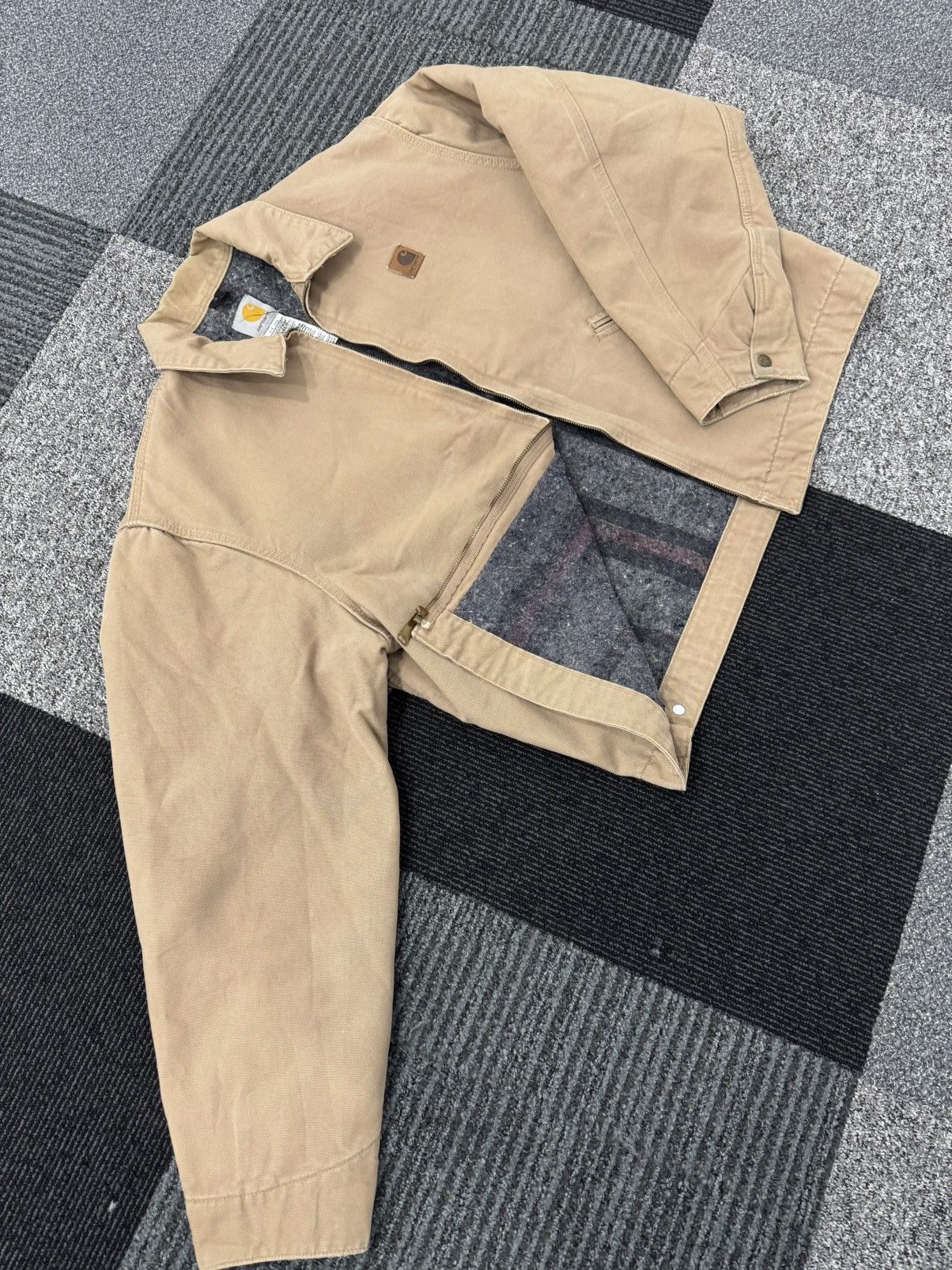Carhartt Carhartt Detroit Jacket J146 SDL usa vintage og workwear Size US XL / EU 56 / 4 - 4 Thumbnail