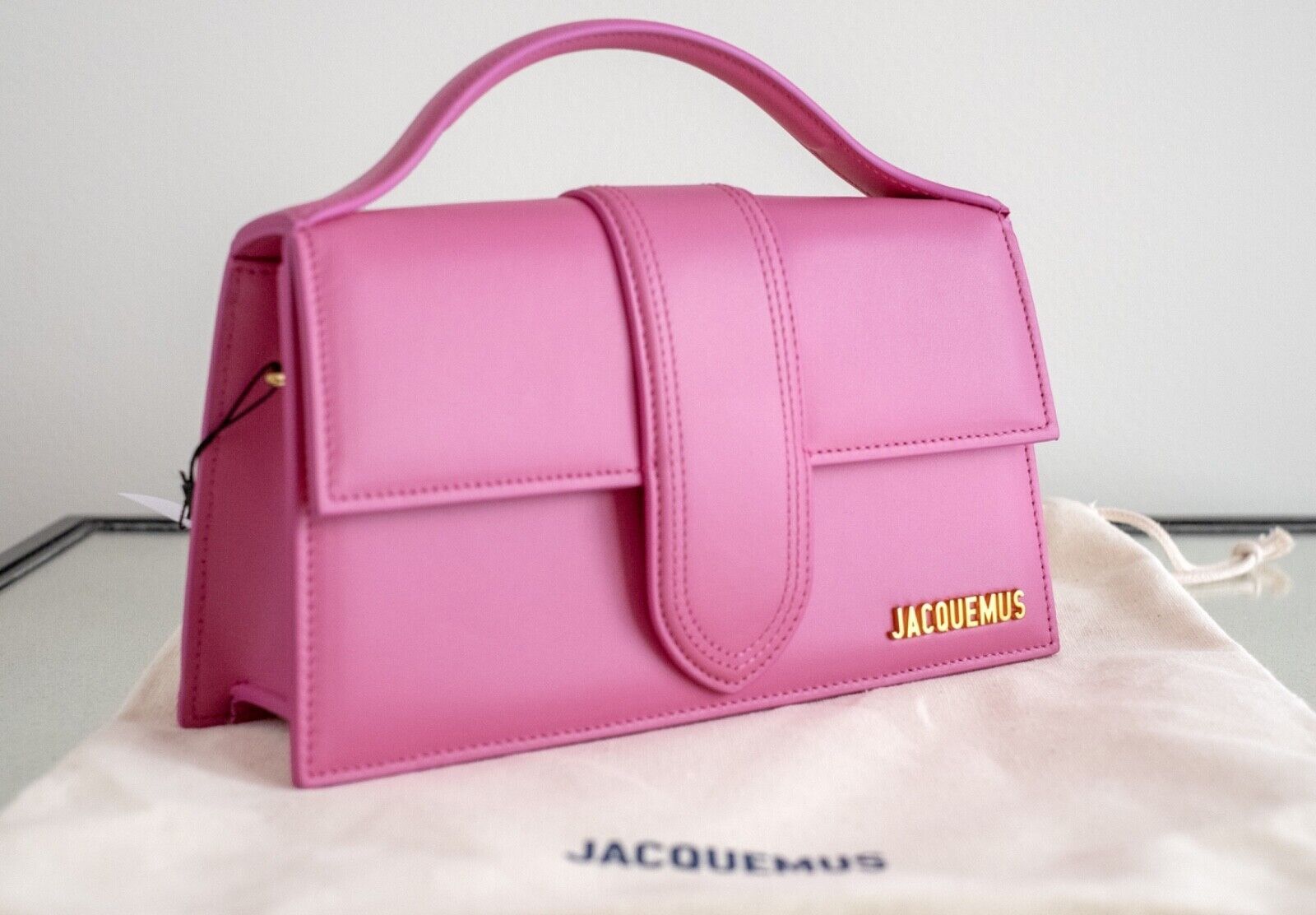 Jacquemus Jacquemus Le Grand Bambino Pink New Size ONE SIZE - 6 Thumbnail