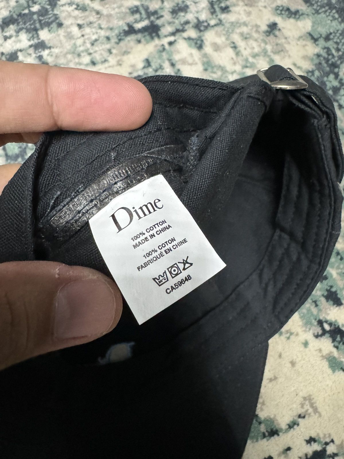 Dime DIME SPELLOUT EMBROIDERED LOGO CAP Size ONE SIZE - 7 Thumbnail