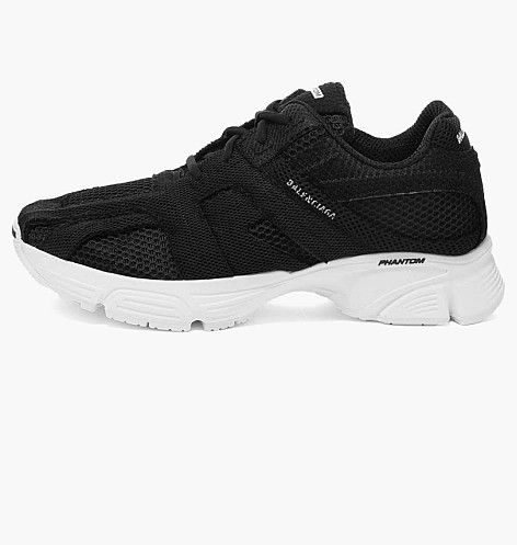 image of Balenciaga O1Loc1C0424 678869 Phantom Bicolor Sneakers In Black/white, Men's (Size 11)