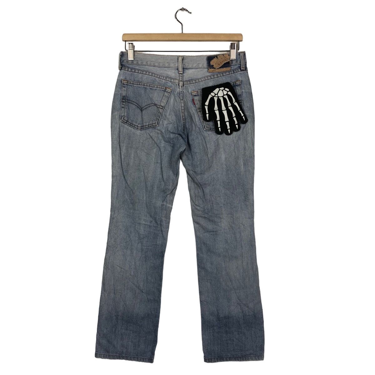 Levi's Made & Crafted 🔥VINTAGE LEVI’S DISTRESSED DENIM JEANS ACID WASH Size US 28 / EU 44 - 7 Thumbnail