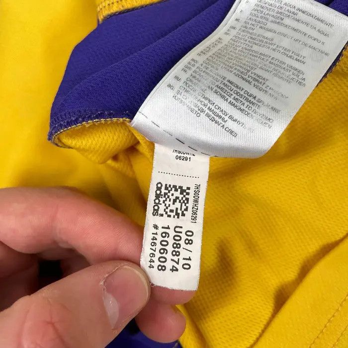 Adidas Adidas Los Angeles Lakers Kobe Bryant #24 NBA Shirt Jersey Size US XXL / EU 58 / 5 - 16 Thumbnail