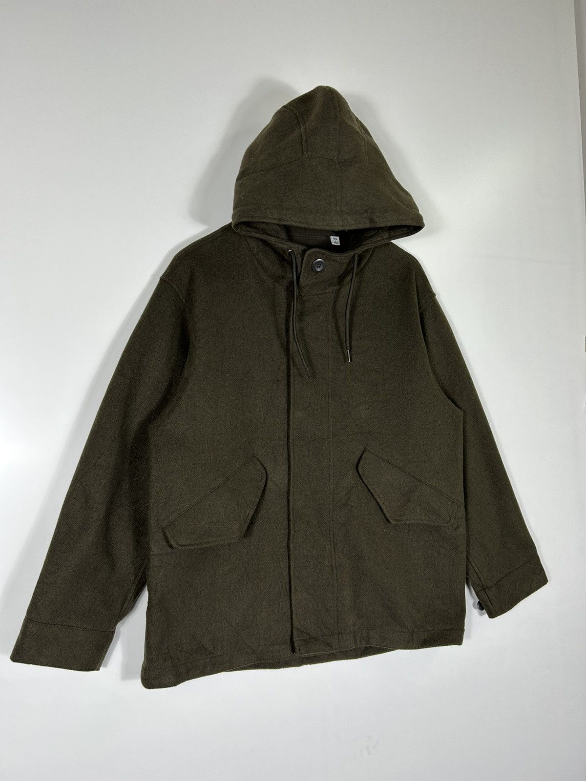 GU GU Hooded Fleece Jacket - Minimalist Outerwear Casual Coat Size US S / EU 44-46 / 1 - 2 Thumbnail