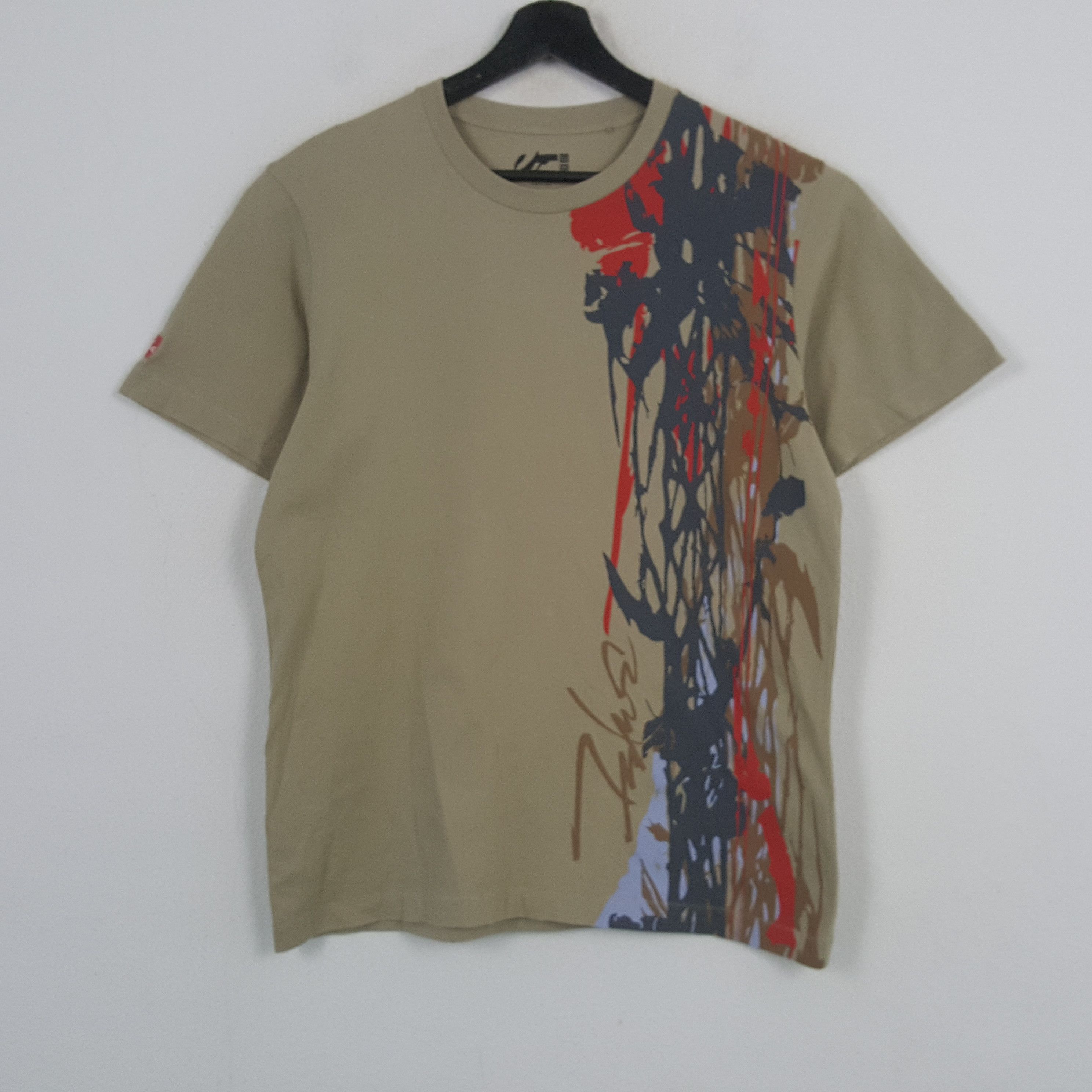 Uniqlo Uniqlo Futura Abstract Expressionist Japanese Tshirt RR17 Size US M / EU 48-50 / 2 - 1 Thumbnail