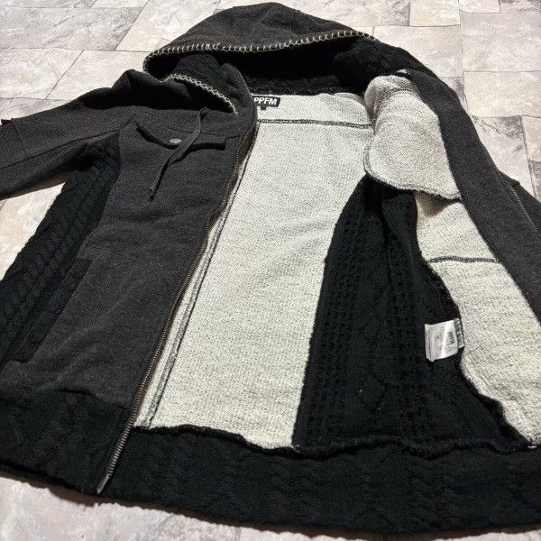 PPFM PPFM Zip Hoodie Knit Wool Blend Hood 00s Size US M / EU 48-50 / 2 - 6 Thumbnail
