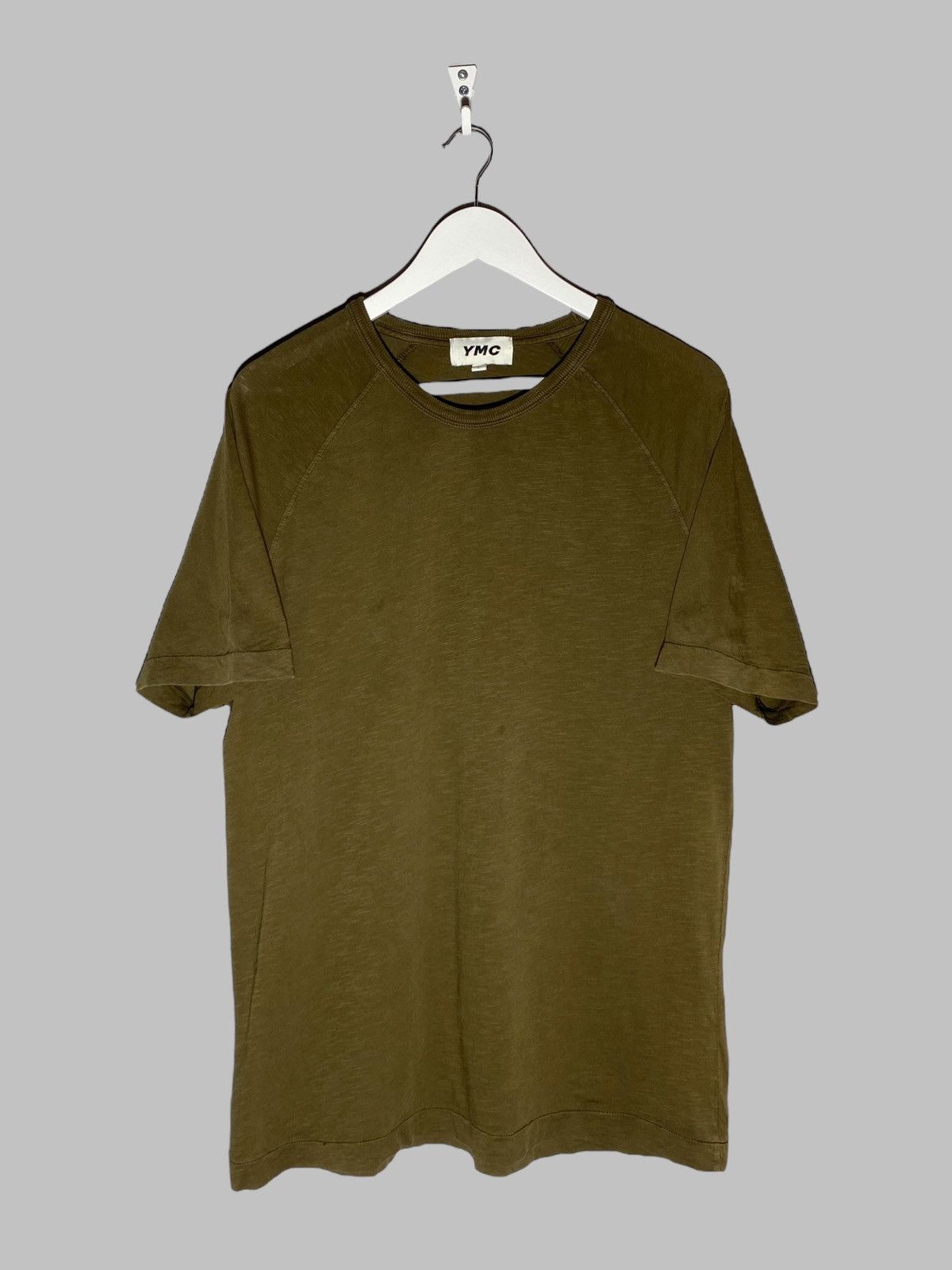 YMC YMC Organic Cotton Tee in Military Green Luxe Essential Size US L / EU 52-54 / 3 - 1 Thumbnail
