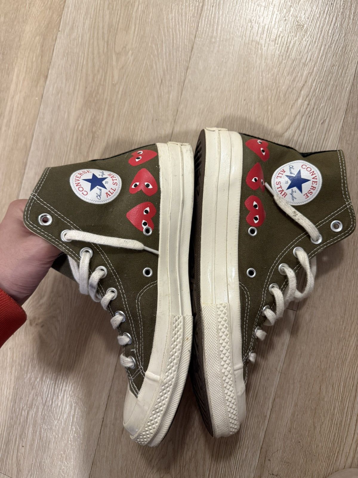 Comme des Garcons PLAY × Converse Converse comme des garcons Size US 9 / EU 42 - 2 Thumbnail