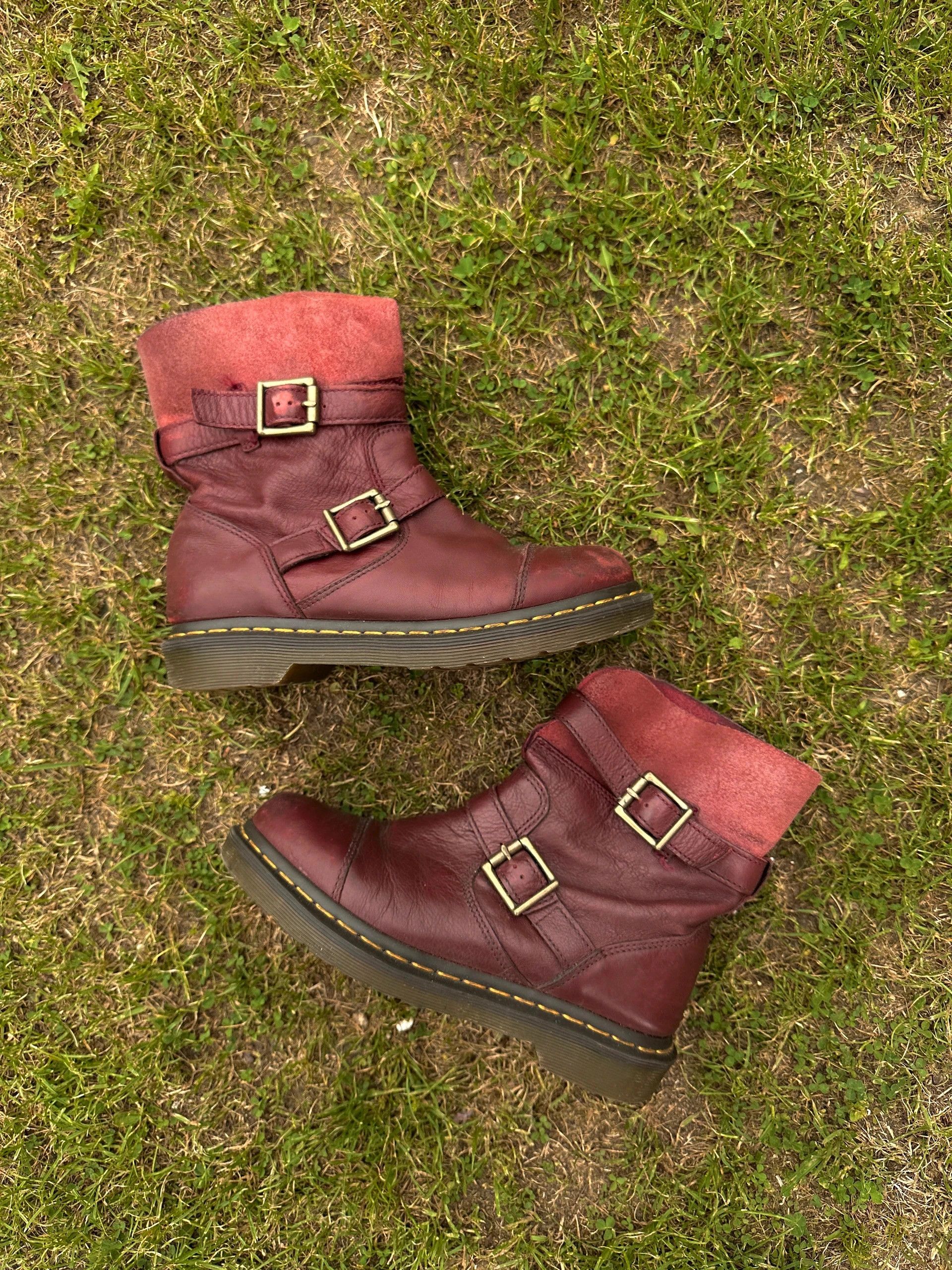 Dr. Martens vintage dr. martens kristy cowboy western leatherboots Size US 6 / IT 36 - 1 Thumbnail