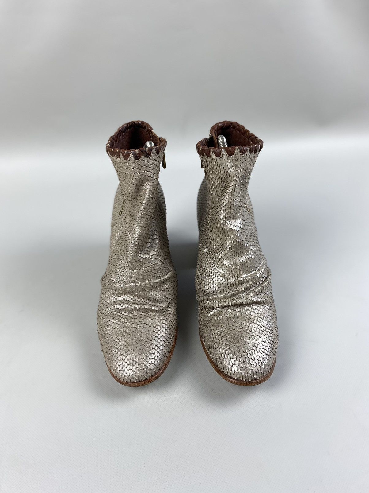 A.S.98 A.S. 98 ladies avant-garde heeled boots size 39 Size US 9 / IT 39 - 5 Thumbnail