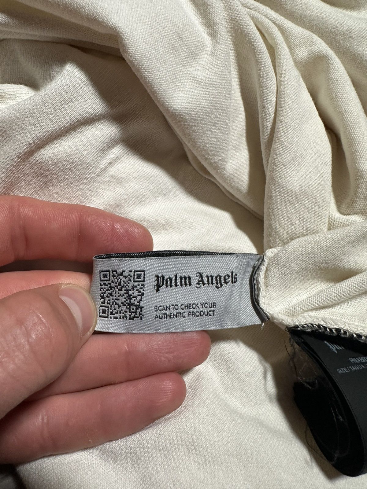Palm Angels Palm Angels Oversized GD Classic Long Sleeve Tee Size US L / EU 52-54 / 3 - 7 Thumbnail