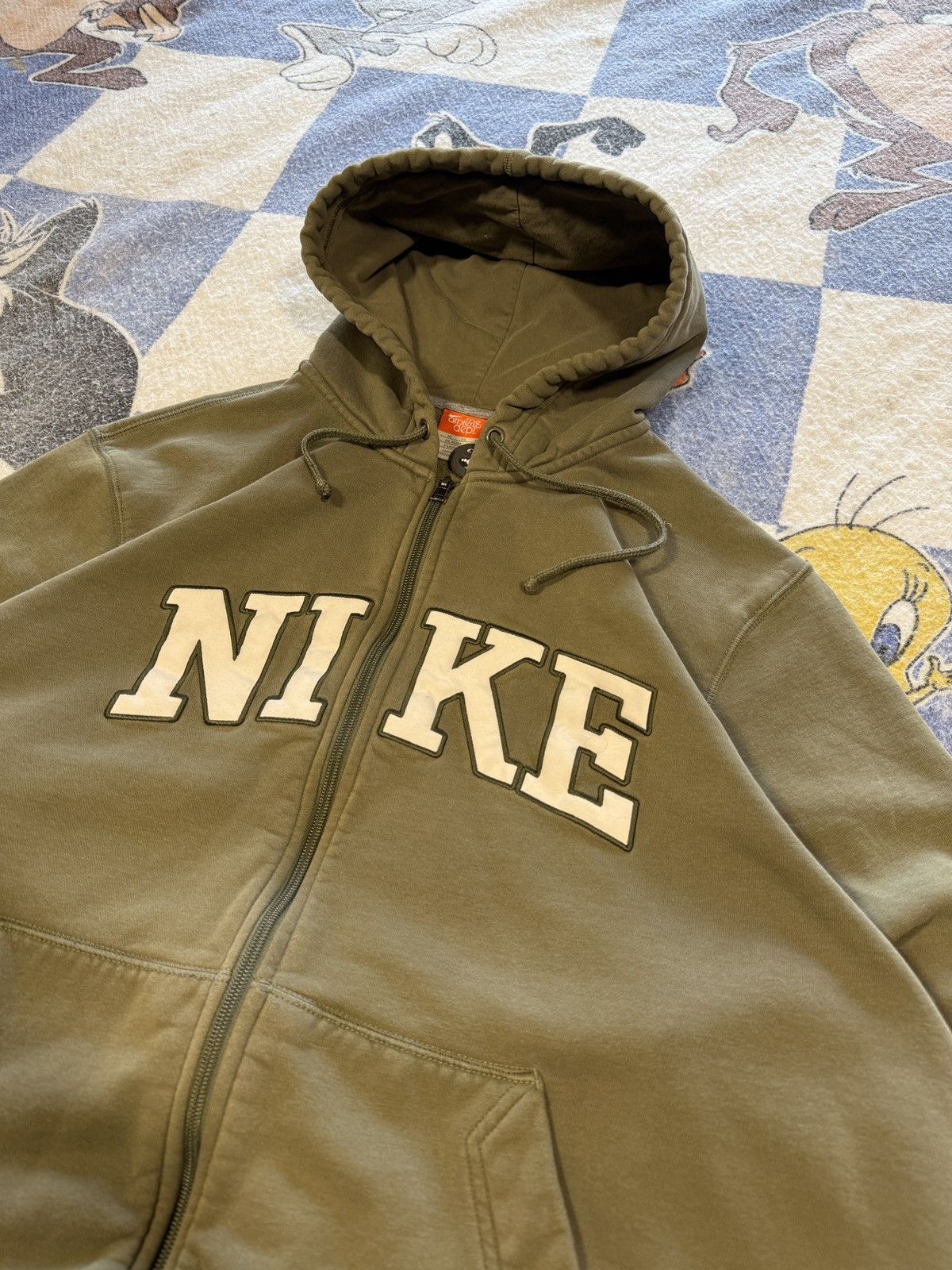 Nike Vintage Nike spell out zip up sweatshirt Size US XL / EU 56 / 4 - 2 Thumbnail