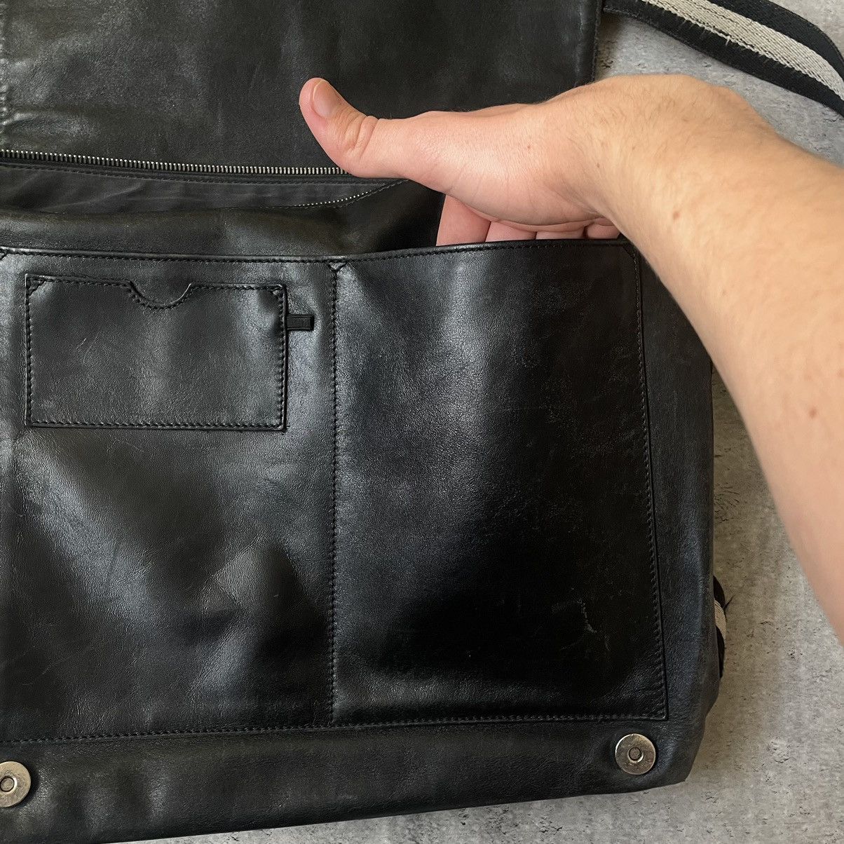 Bally × Genuine Leather Vintage Bally Leather Messenger Crossbody Shoulder Bag Size ONE SIZE - 11 Thumbnail