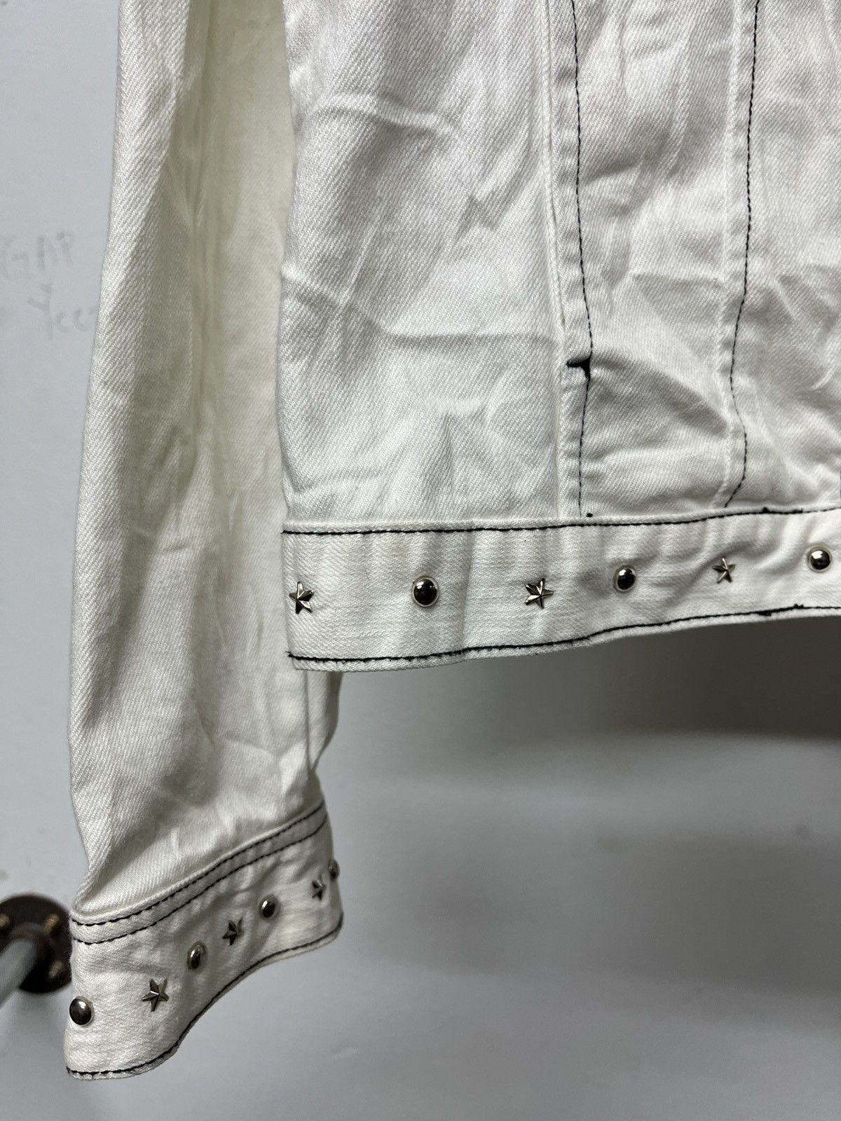 14th Addiction Celine Kmrii Midas Led Rechwe Style Studded Trucker Jacket Size US S / EU 44-46 / 1 - 3 Thumbnail