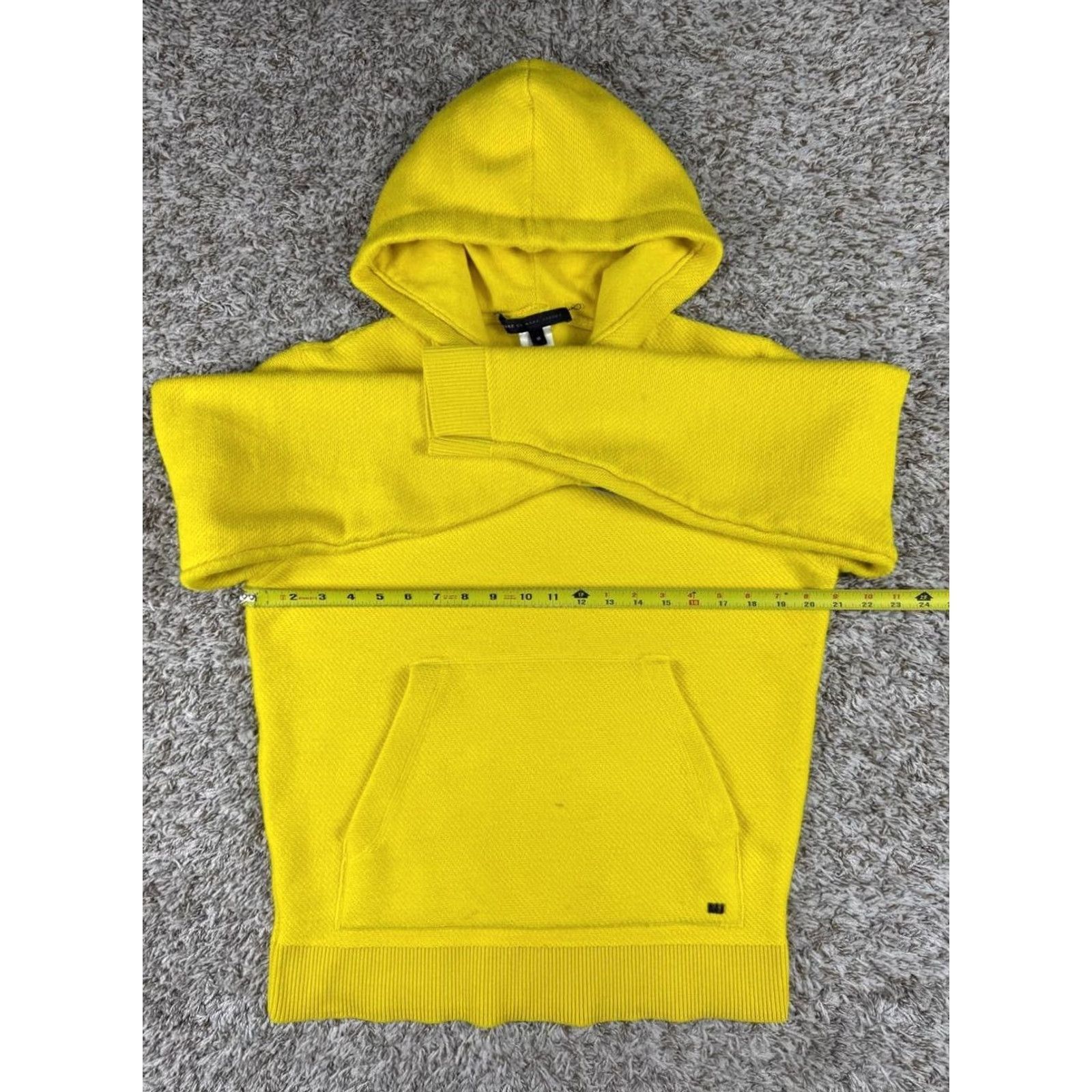 Marc by Marc Jacobs VINTAGE Marc by Marc Jacobs Hoodie Pullover Heavy Knit Yellow Men's M Hooded Pullover Long Sleeve Regular Size Size US M / EU 48-50 / 2 - 7 Thumbnail