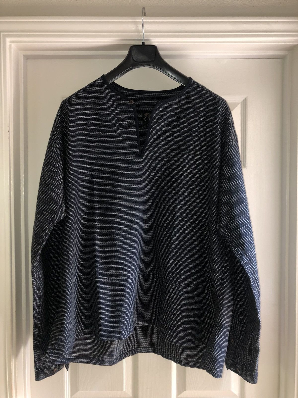 Visvim ICT Tunic P.O. Sz 4 navy | Grailed