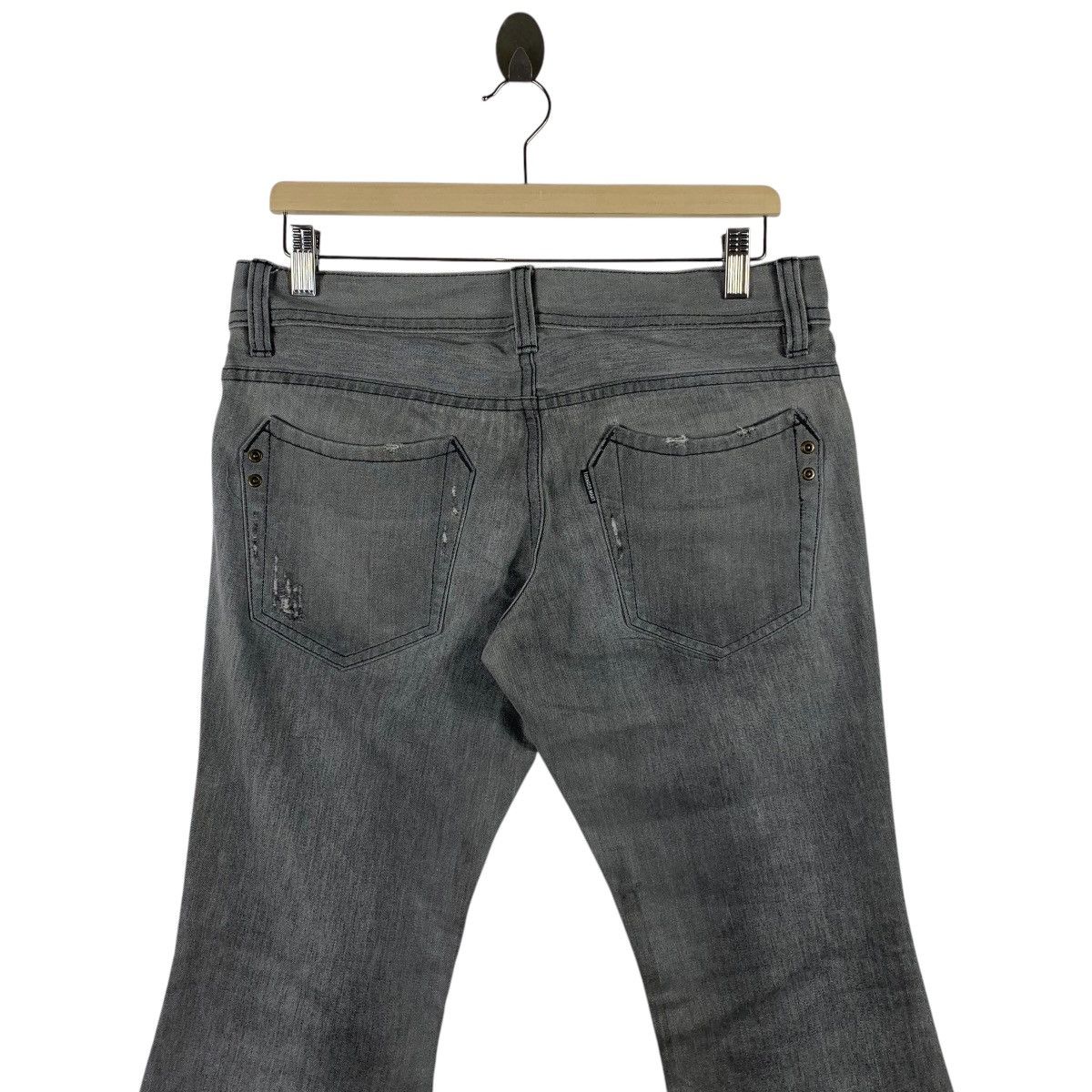 Japanese Brand × Tornado Mart TORNADO MART Flare distressed fly button jeans Size 33" - 14 Thumbnail