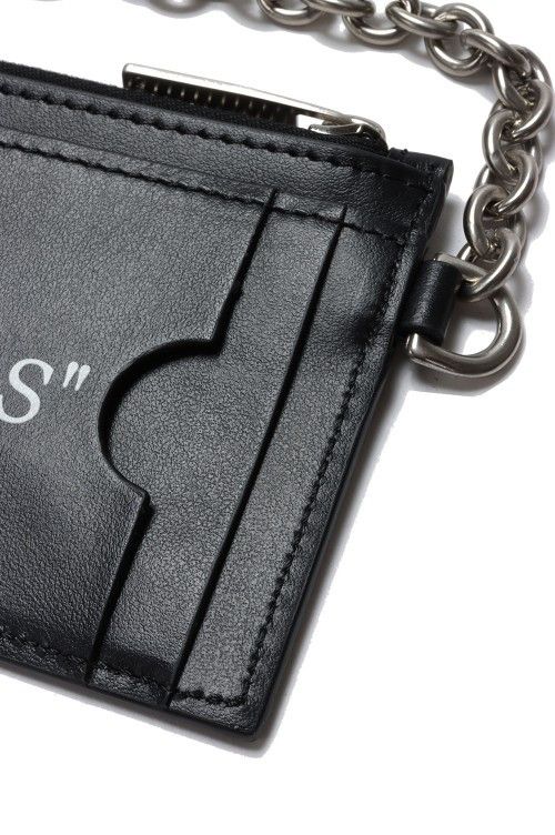 Off-White o1gr1nt0325 Size: OS / Quote Bookish Key Ring Card in Black Size ONE SIZE - 4 Thumbnail