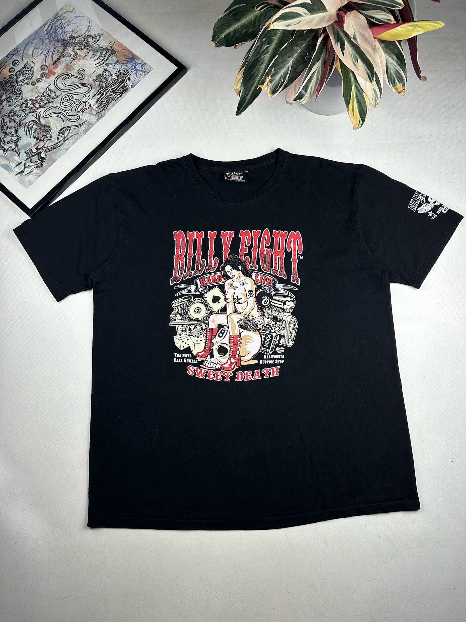 Vintage VINTAGE SEX girl NUDE pornstar TEE skull SHIRT bada bing Size US XXL / EU 58 / 5 - 1 Thumbnail