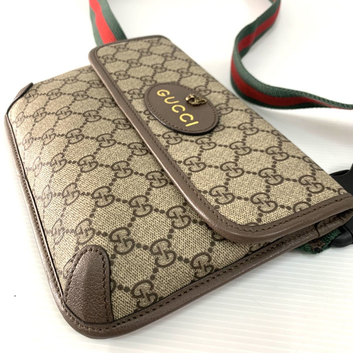 Gucci Gucci Monogram Supreme Waist/Sling Bag Size ONE SIZE - 9 Thumbnail