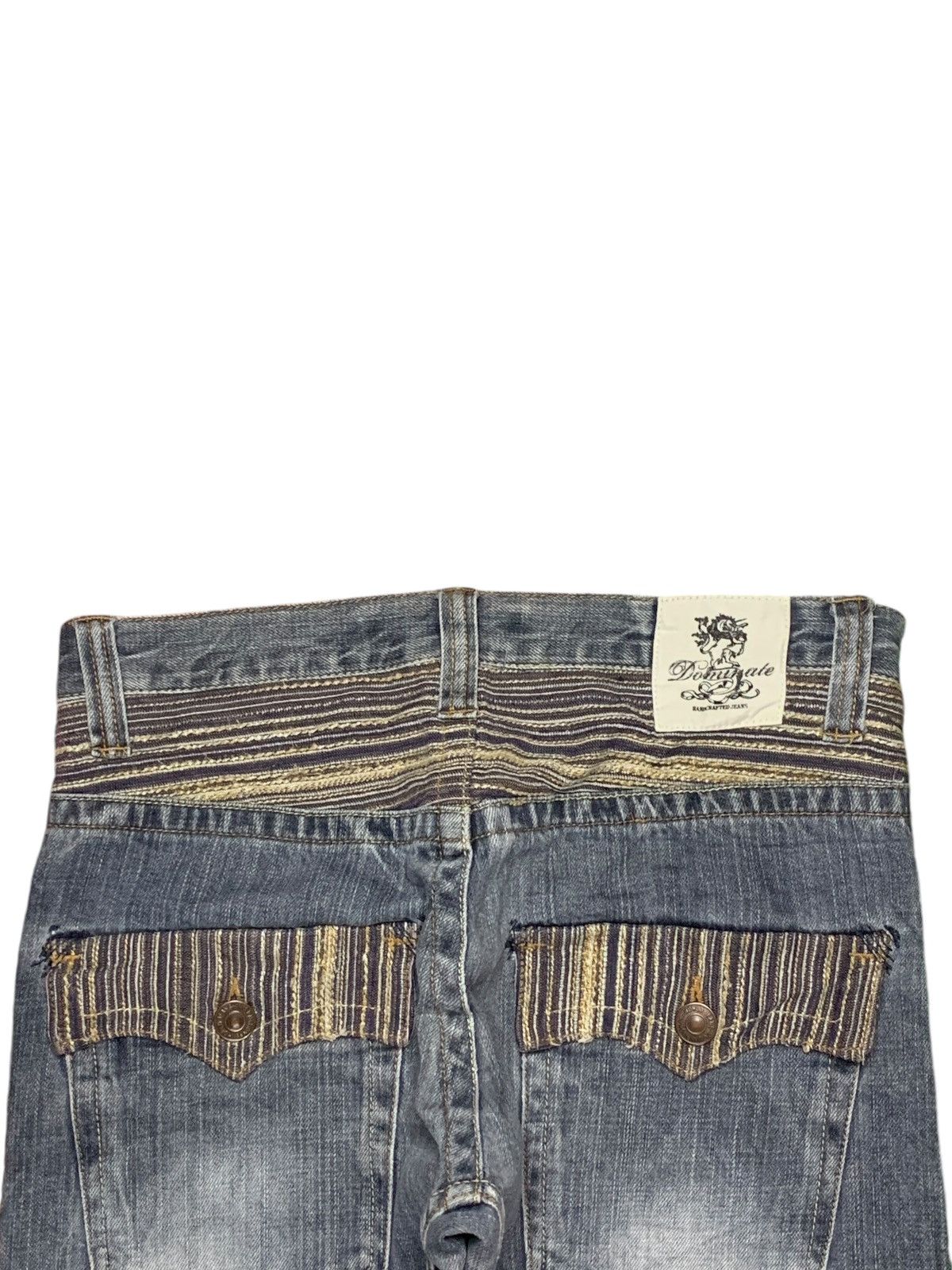 Japanese Brand Vintage Japanese Brand Faded Wash Handcrafted Style Jeans Size US 30 / EU 46 - 8 Thumbnail
