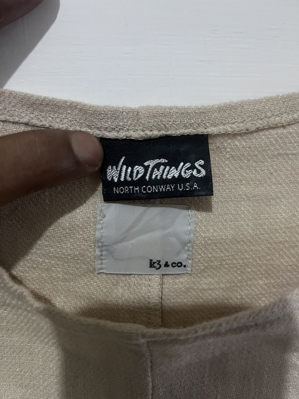 Seditionaries Wild Things Japan x k3 & co. Heavy Linen Big Pocket Smock Size US XXL / EU 58 / 5 - 18 Thumbnail