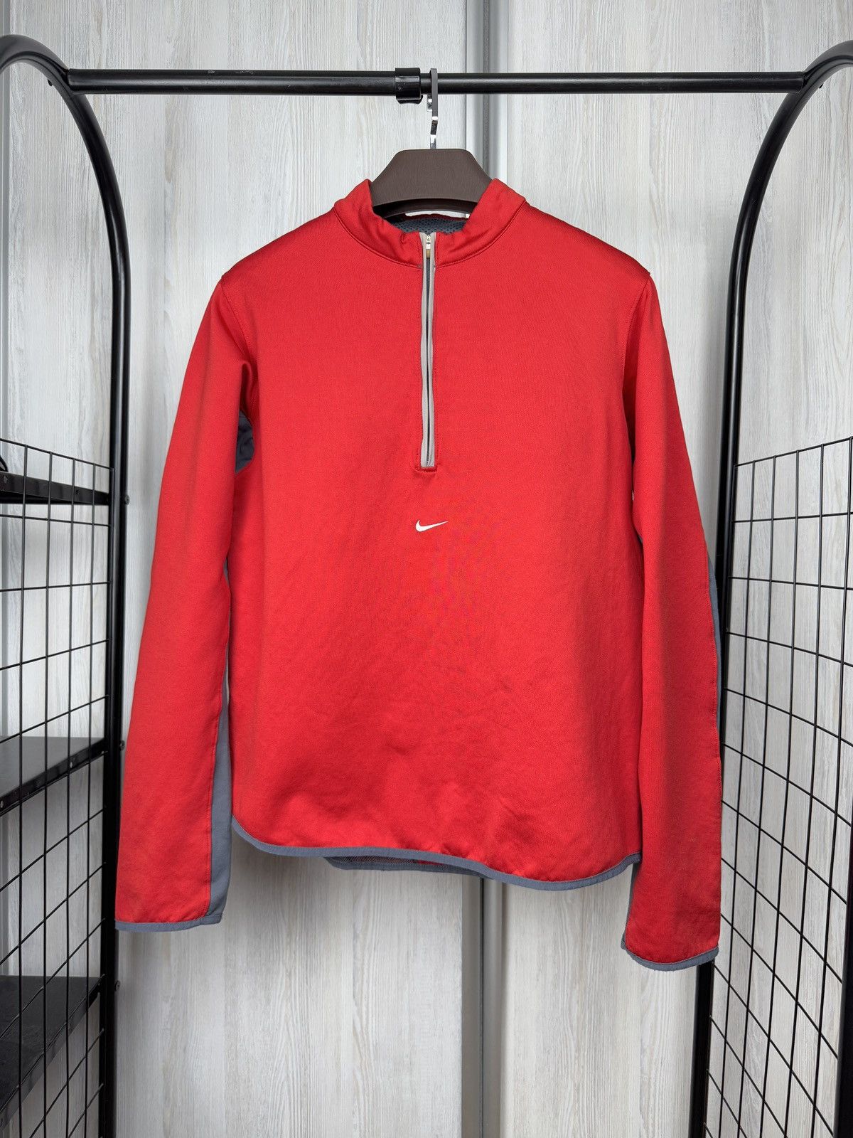 Nike Nike vintage y2k half zip therma-fit center logo sweater Size US M / EU 48-50 / 2 - 1 Thumbnail