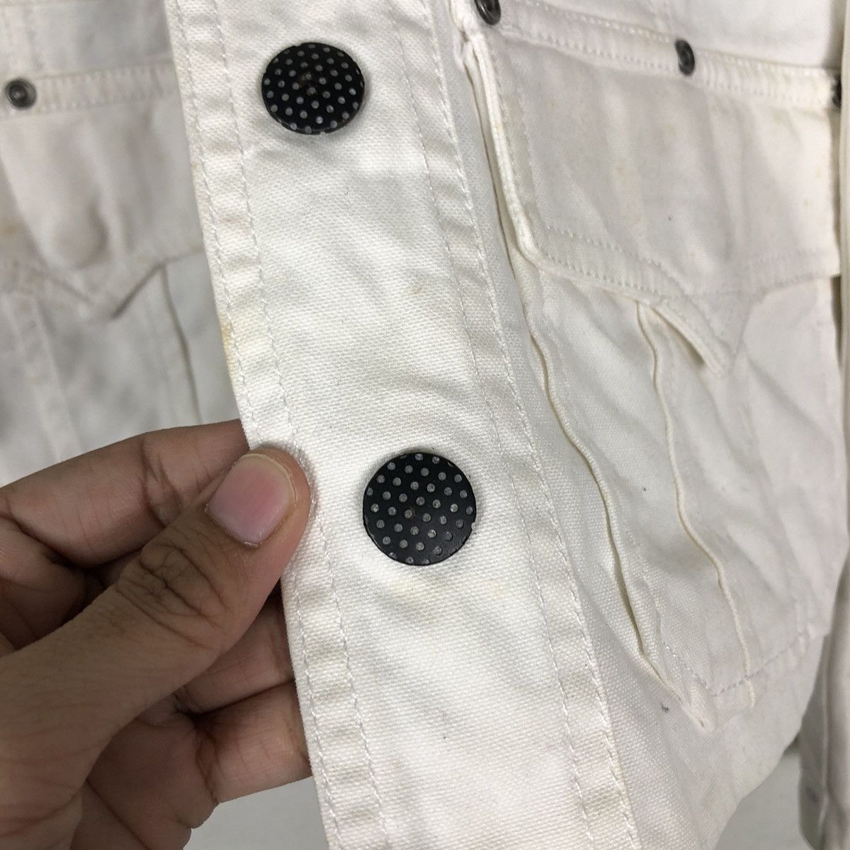 Diesel 🔥Vintage Cropped Biker Jacket Diesel Rare Lining Design Size US S / EU 44-46 / 1 - 16 Thumbnail