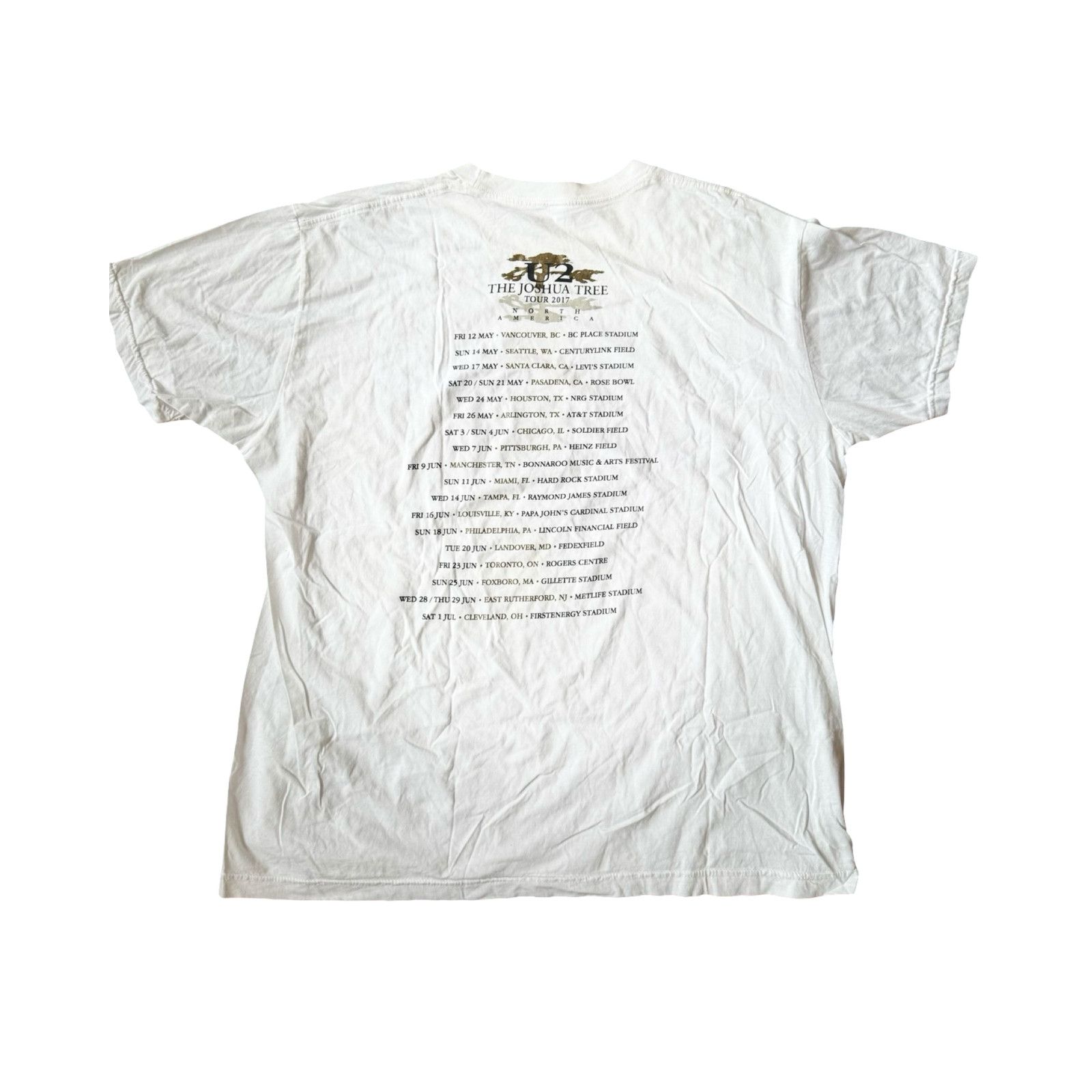 Other U2 Joshua Tree 2017 Tour LA Apparel Tee Size 2XL Size US XXL / EU 58 / 5 - 2 Thumbnail