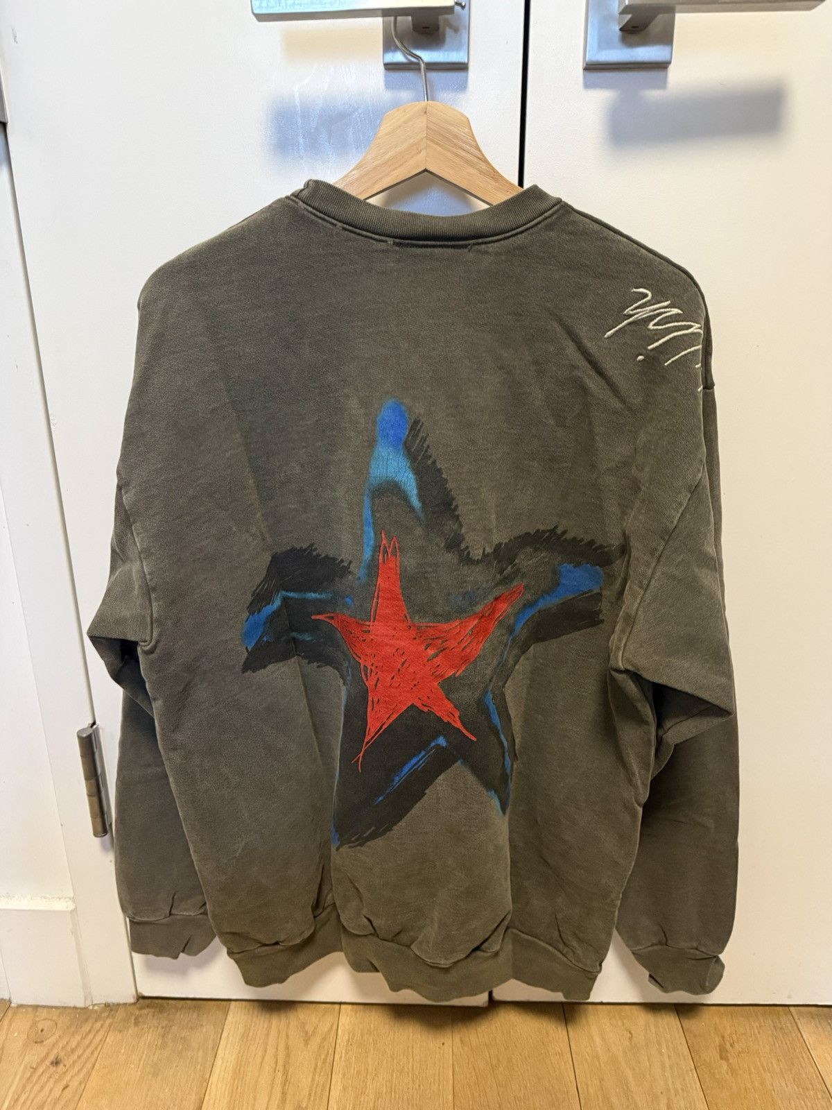 Dover Street Market × Travis Scott Astroworld DSM NY Wish You Were Here Crewneck L Size US L / EU 52-54 / 3 - 2 Thumbnail