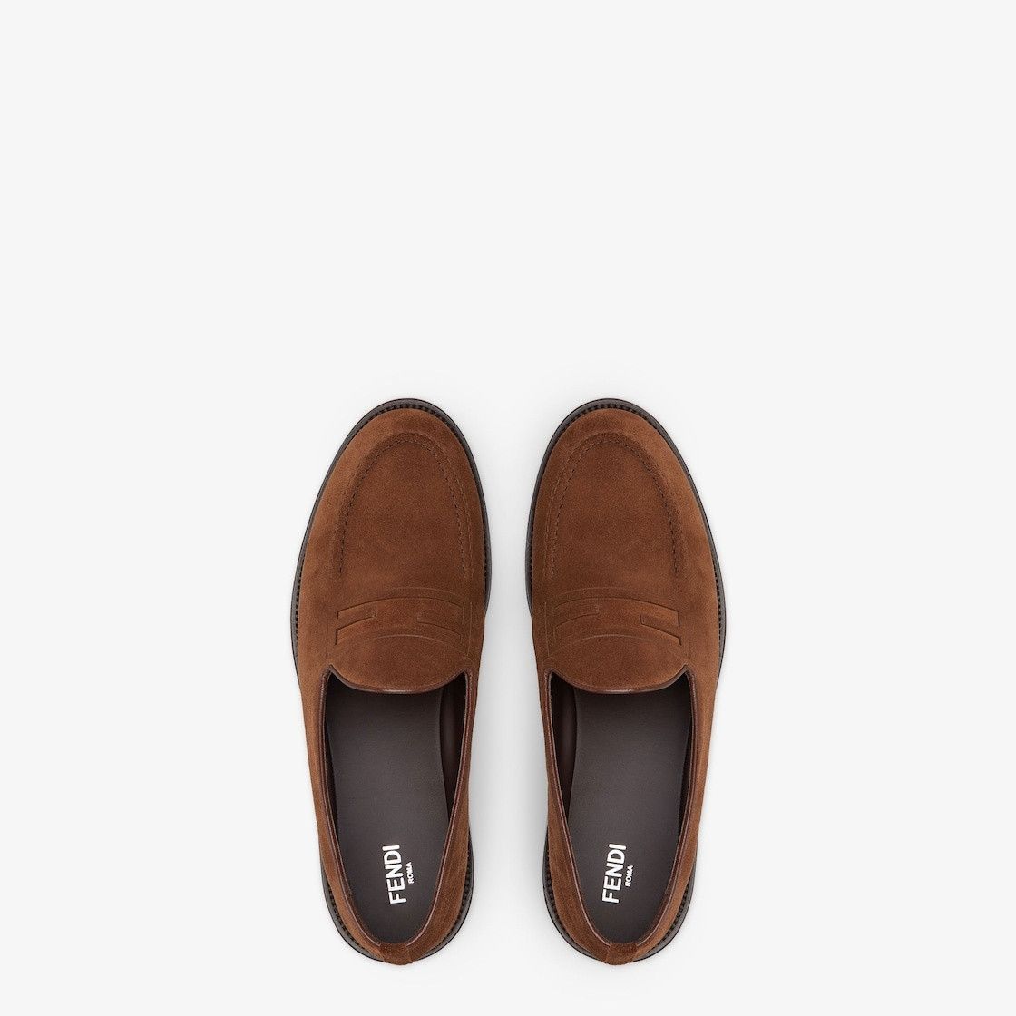 Fendi o1s1wg110525 Loafer in Brown Size US 9 / EU 42 - 3 Thumbnail