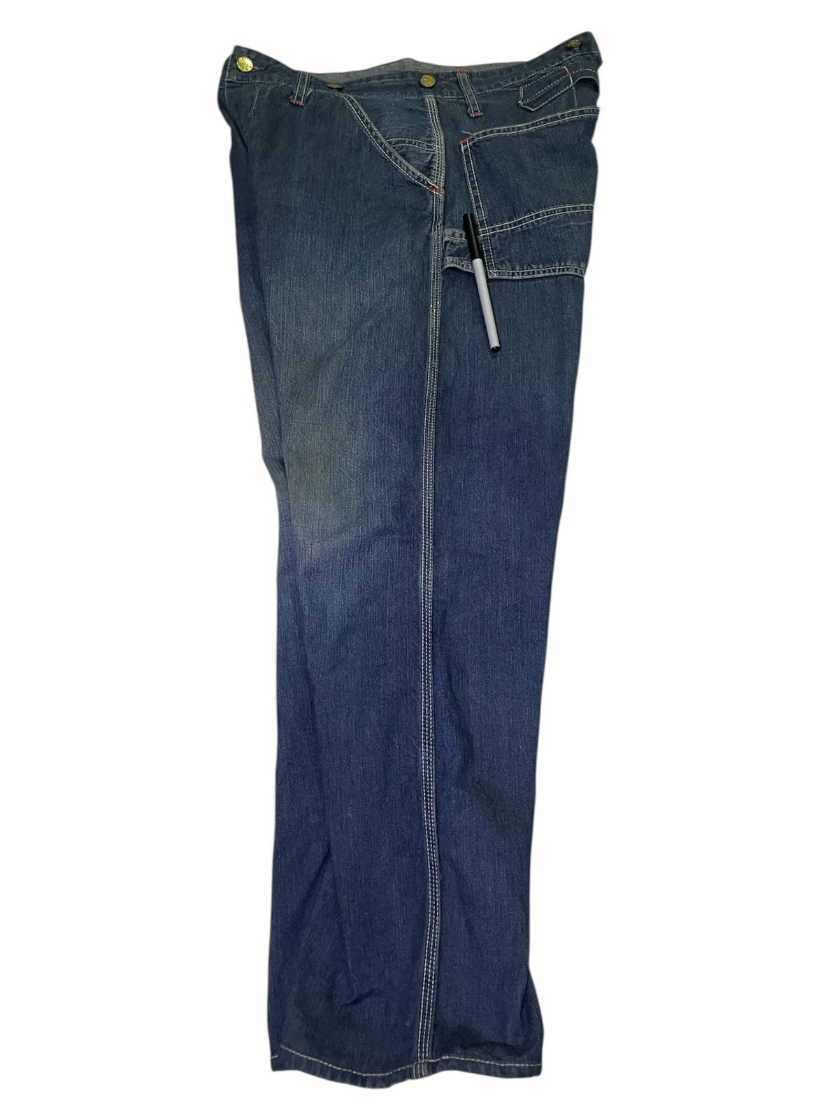 The Real McCoy's × Vintage The Real Mccoy's Carpenter Jeans Genuine Size US 30 / EU 46 - 4 Thumbnail