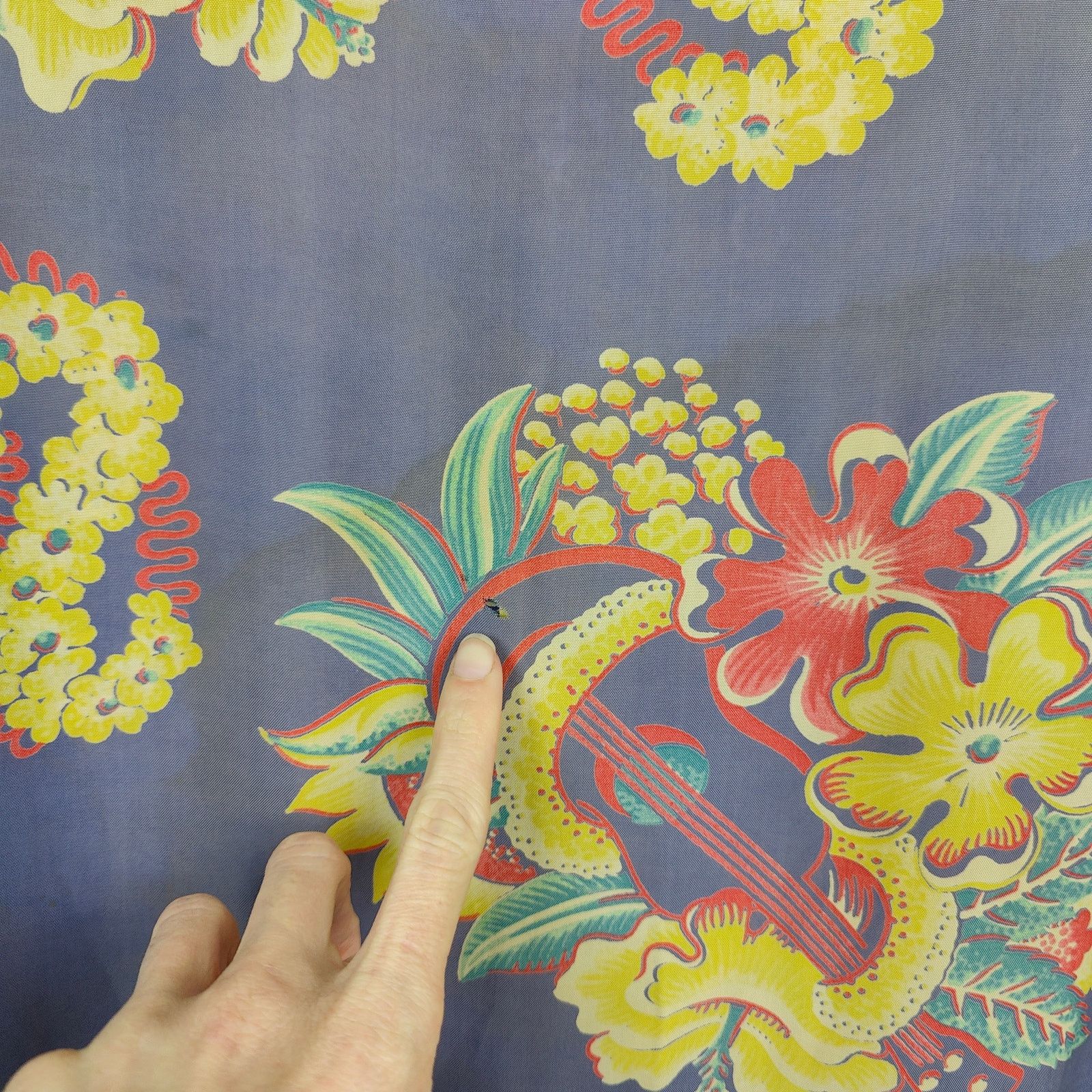 Other Vintage 40s 50s Made in California Rayon Hawaiian Shirt Men Size US M / EU 48-50 / 2 - 9 Thumbnail