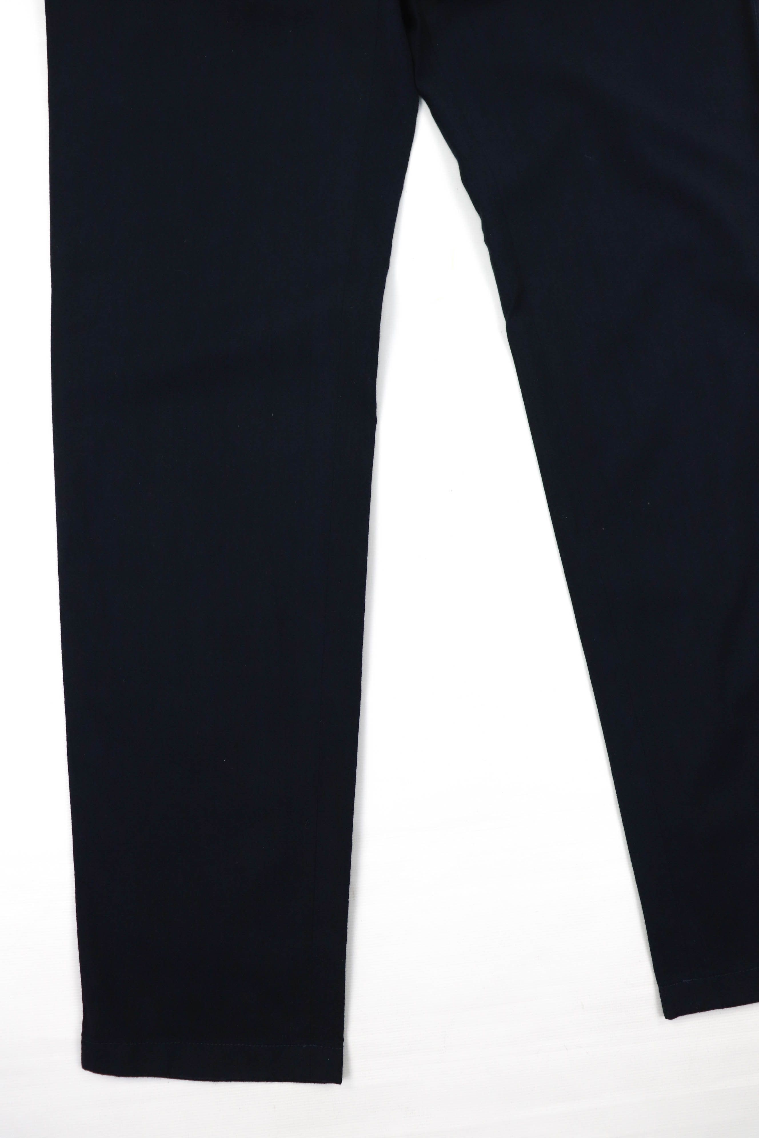 Lacoste Lacoste Slim Fit Men’s Dark Blue Wool Cotton Slim Fit Pants Size US 33 - 4 Thumbnail