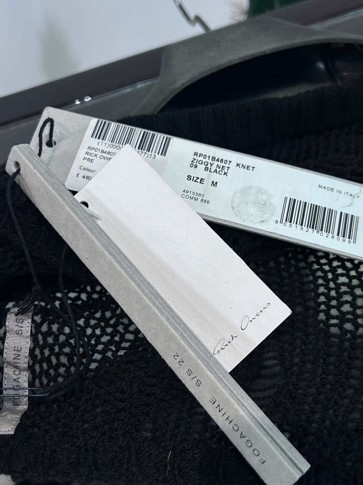 Rick Owens Rick Owens Knit Ziggy Net Size US M / EU 48-50 / 2 - 4 Thumbnail
