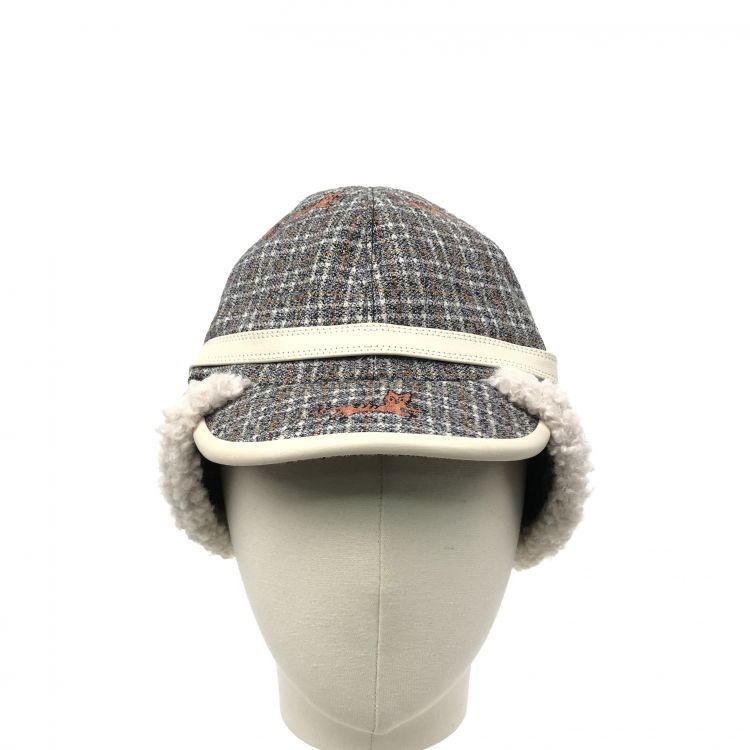 Gucci Gucci Check Print Wool Hat Size S Size ONE SIZE - 1 Thumbnail