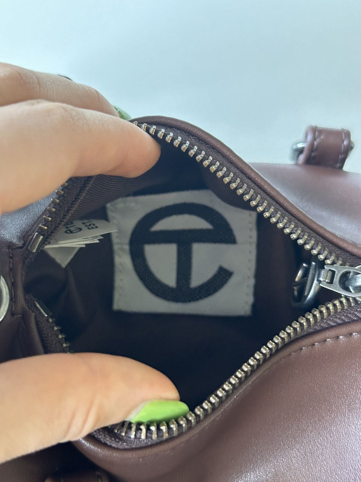 Telfar Telfar Small Brown Duffle Bag Size ONE SIZE - 9 Thumbnail
