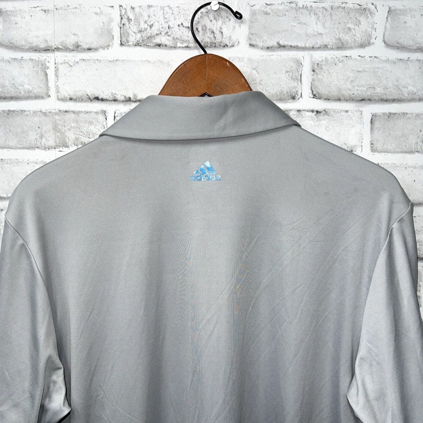 Adidas ADIDAS Pure Motion Gray Polo Shirt Men's Size M Size US M / EU 48-50 / 2 - 5 Thumbnail