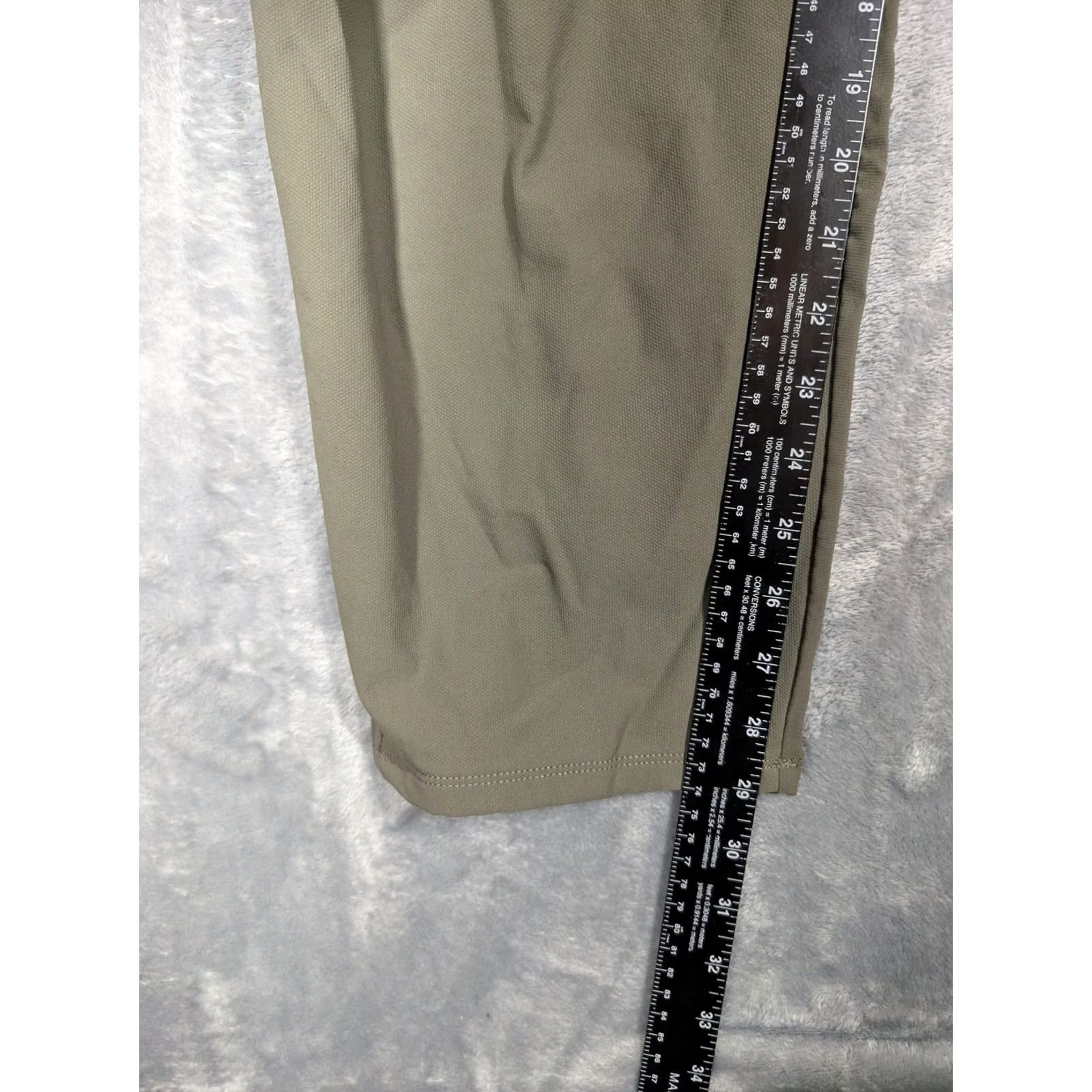 Lululemon Lululemon Detours Welcome Jogger Pants Mens 40 Green Stretch Zip Pockets Elastic Size US 40 / EU 56 - 4 Thumbnail