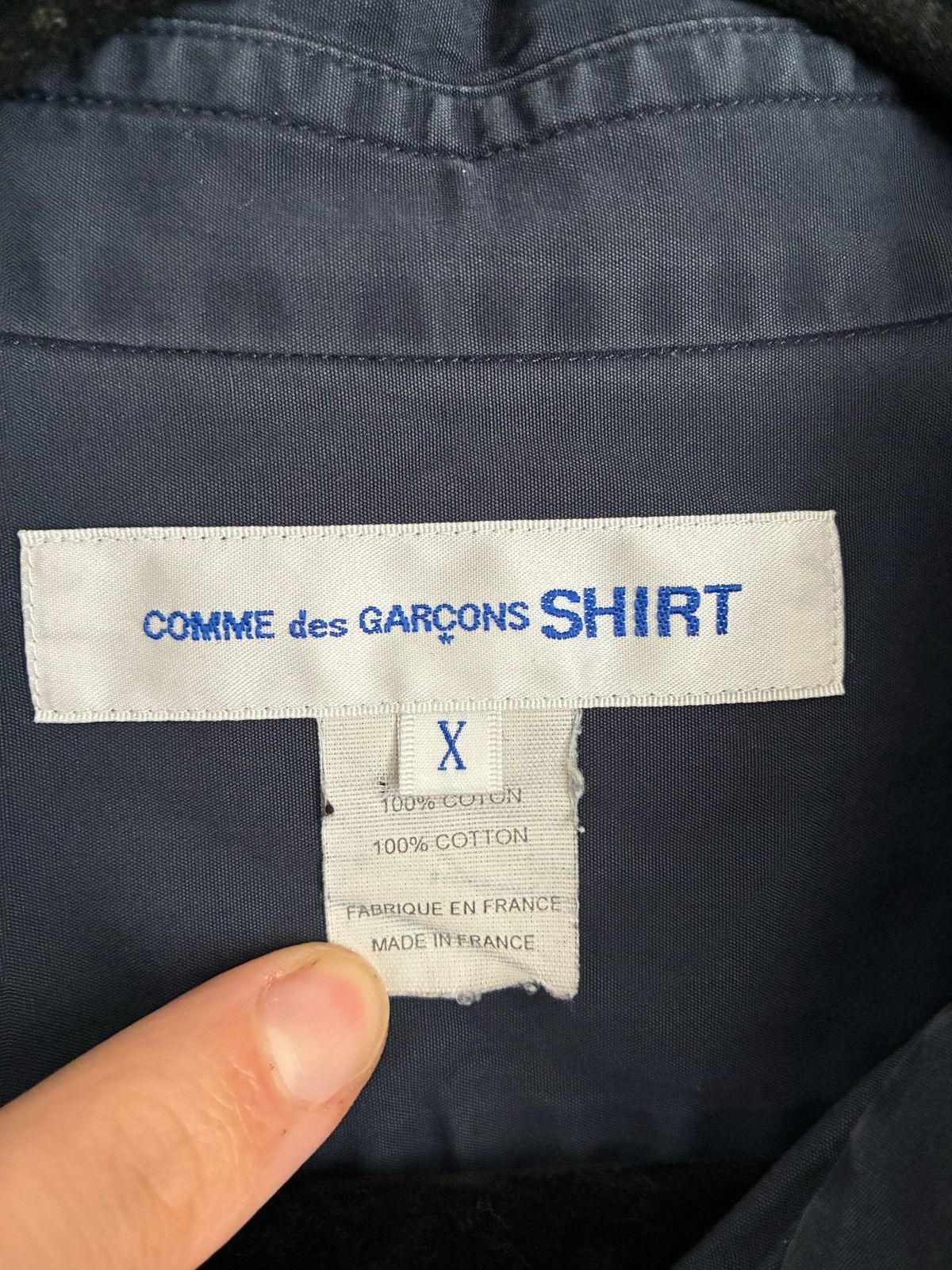 Comme des Garcons Comme des Garcons Shirt luxury designer Size US XL / EU 56 / 4 - 2 Thumbnail
