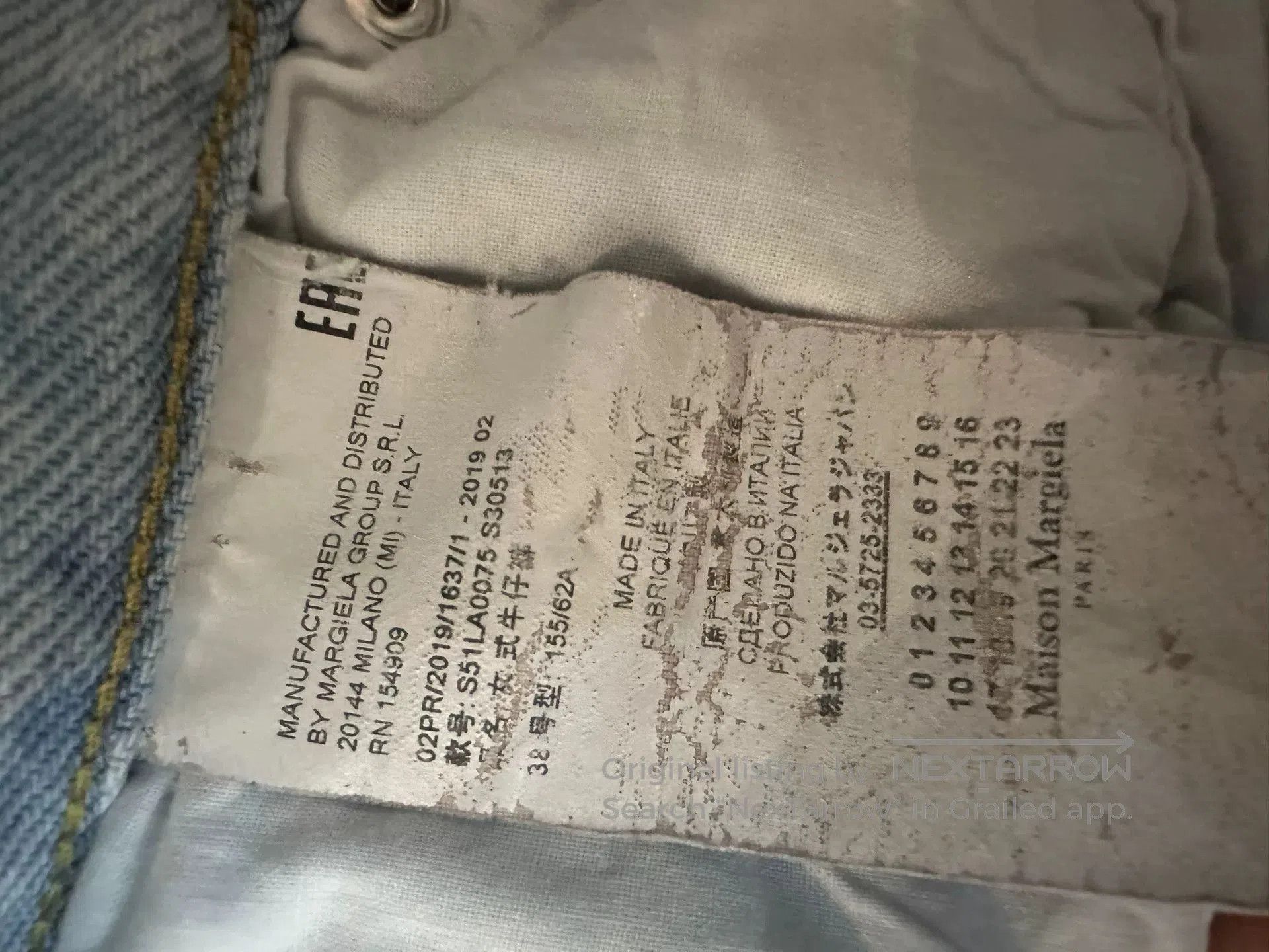Maison Margiela Maison Margiela Reversible Denim Pants. Size US 38 / EU 54 - 4 Thumbnail