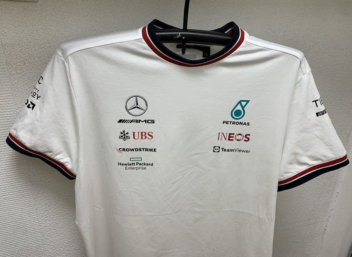 Mercedes-Benz Mercedes Benz Racing formula 1 vintage Petronas t-shirt 2xl Size US XXL / EU 58 / 5 - 3 Thumbnail