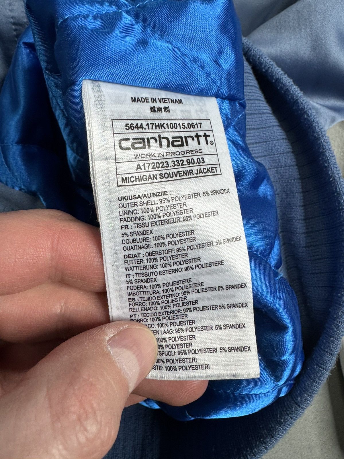 Carhartt Vintage Bomber Carhartt Michigan Souvenir Jacket Size US M / EU 48-50 / 2 - 6 Thumbnail