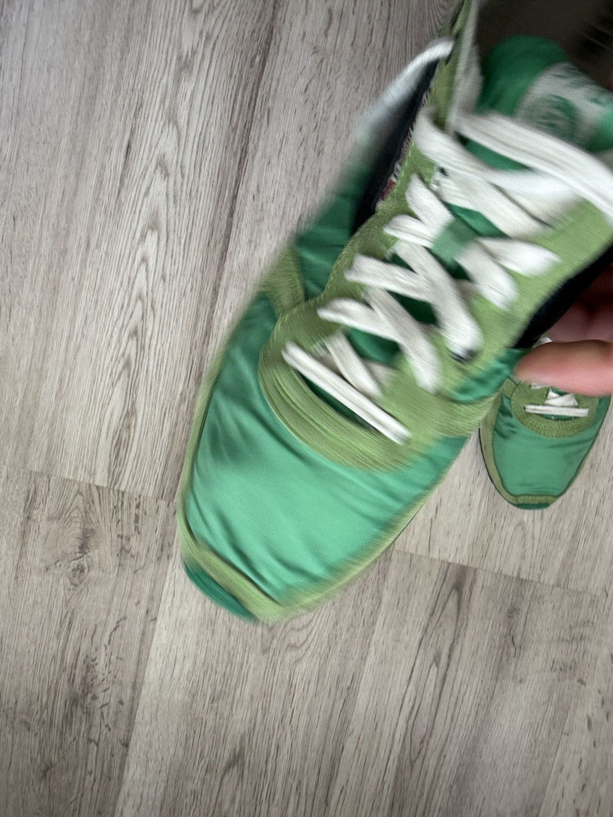 Diesel Vintage Diesel 978 Archive Runner Sneakers Green Y2K Nylon Size US 10.5 / EU 43-44 - 20 Thumbnail