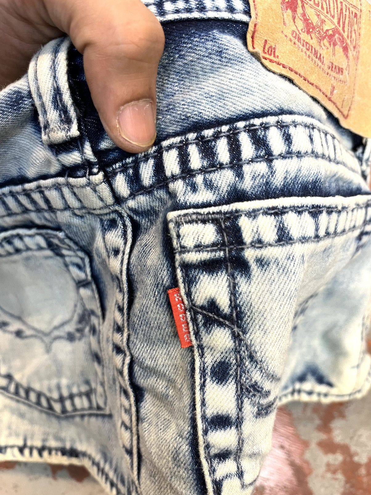 Japanese Brand 💥Y2K DISTRESSED MINI SKIRT HYSTERIC GLAMOUR STYLE Size 30" / US 8 / IT 44 - 5 Thumbnail